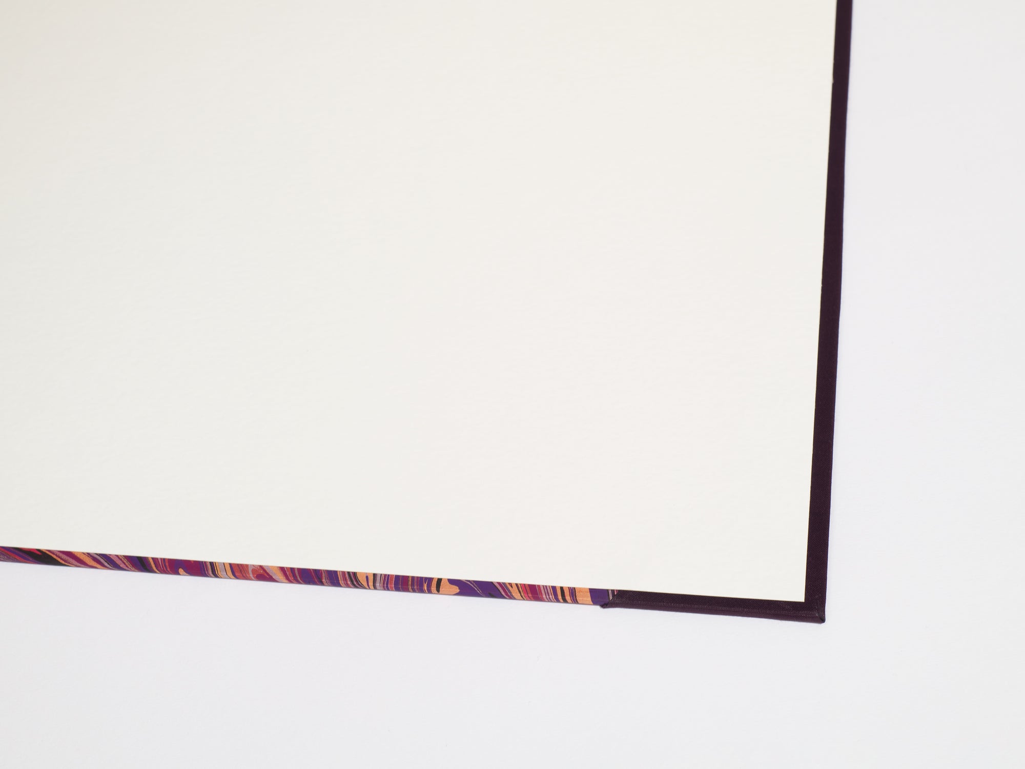 Bold Purple Desk Blotter / Desk Pad in Purple and Multi-Color Accents
