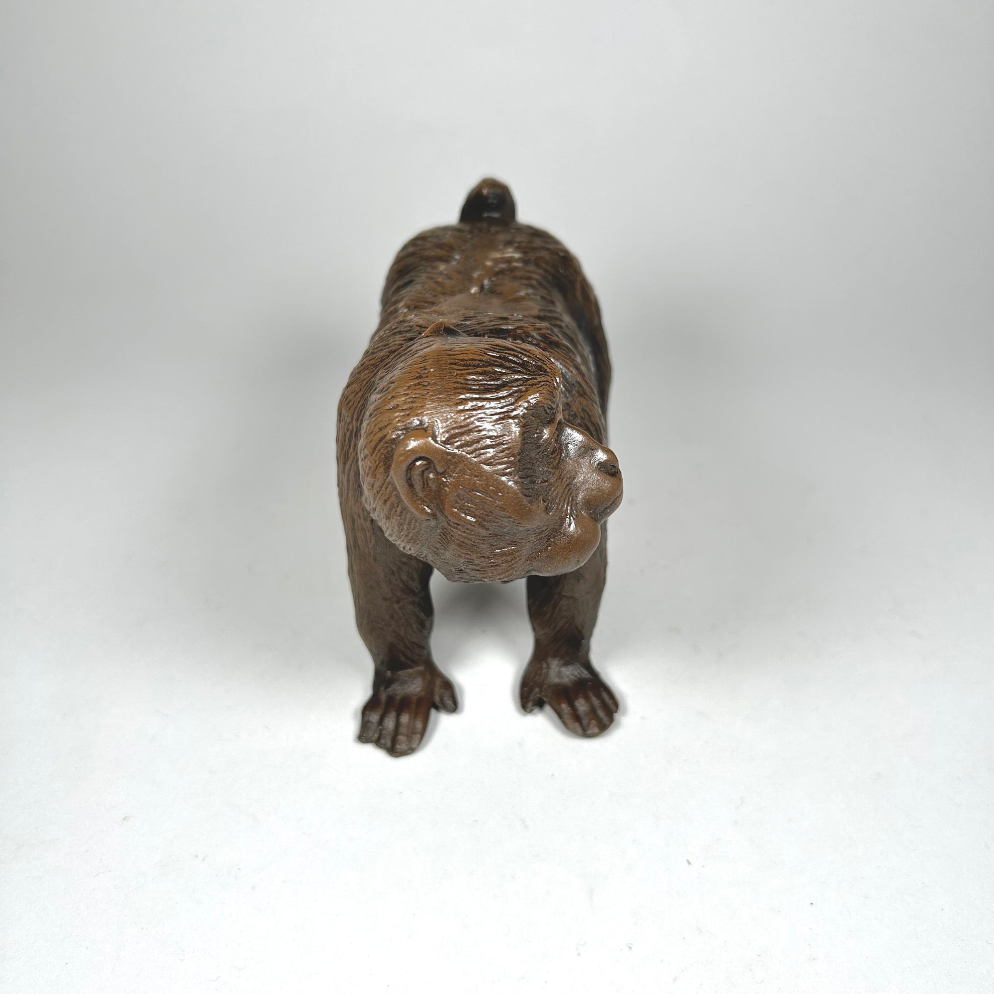 Baboon Monkey Metal Figurine