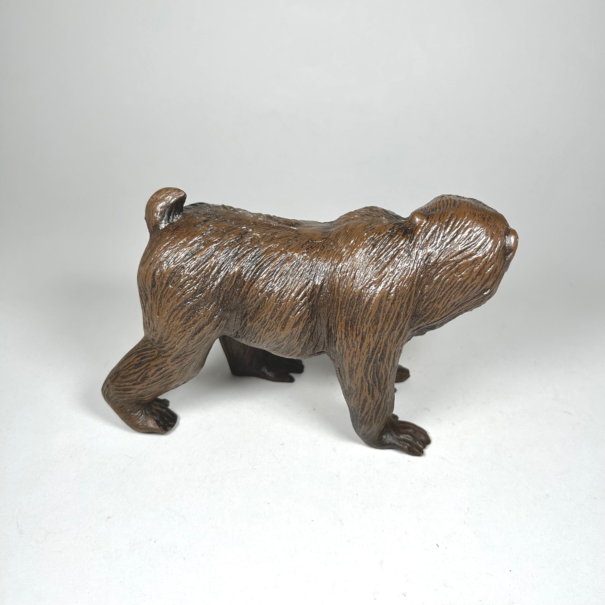 Baboon Monkey Metal Figurine
