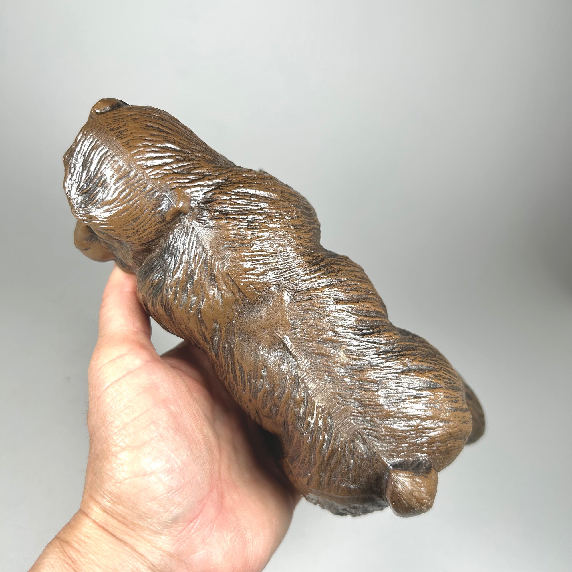 Baboon Monkey Metal Figurine