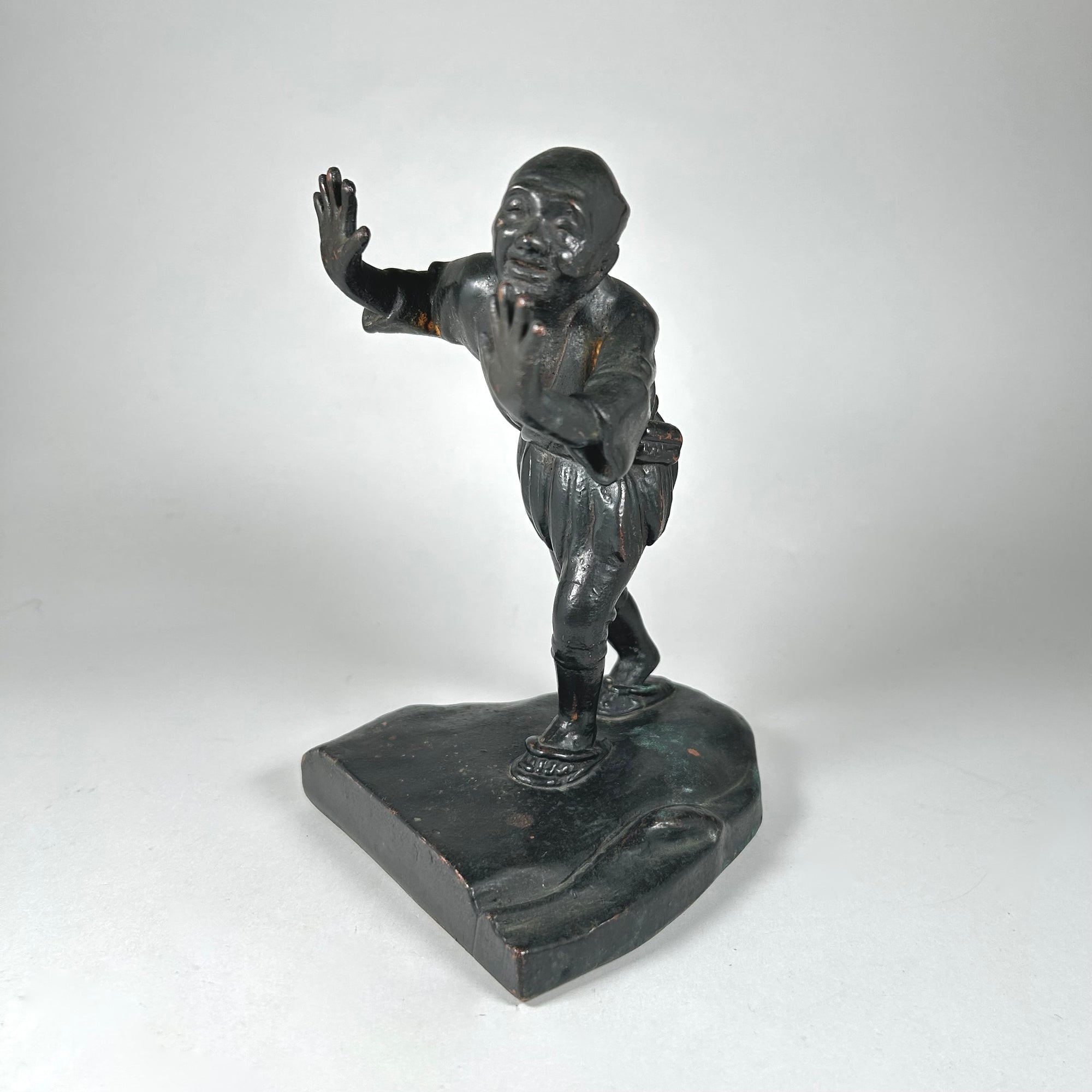 Vintage Japanese Male Figure Bookend