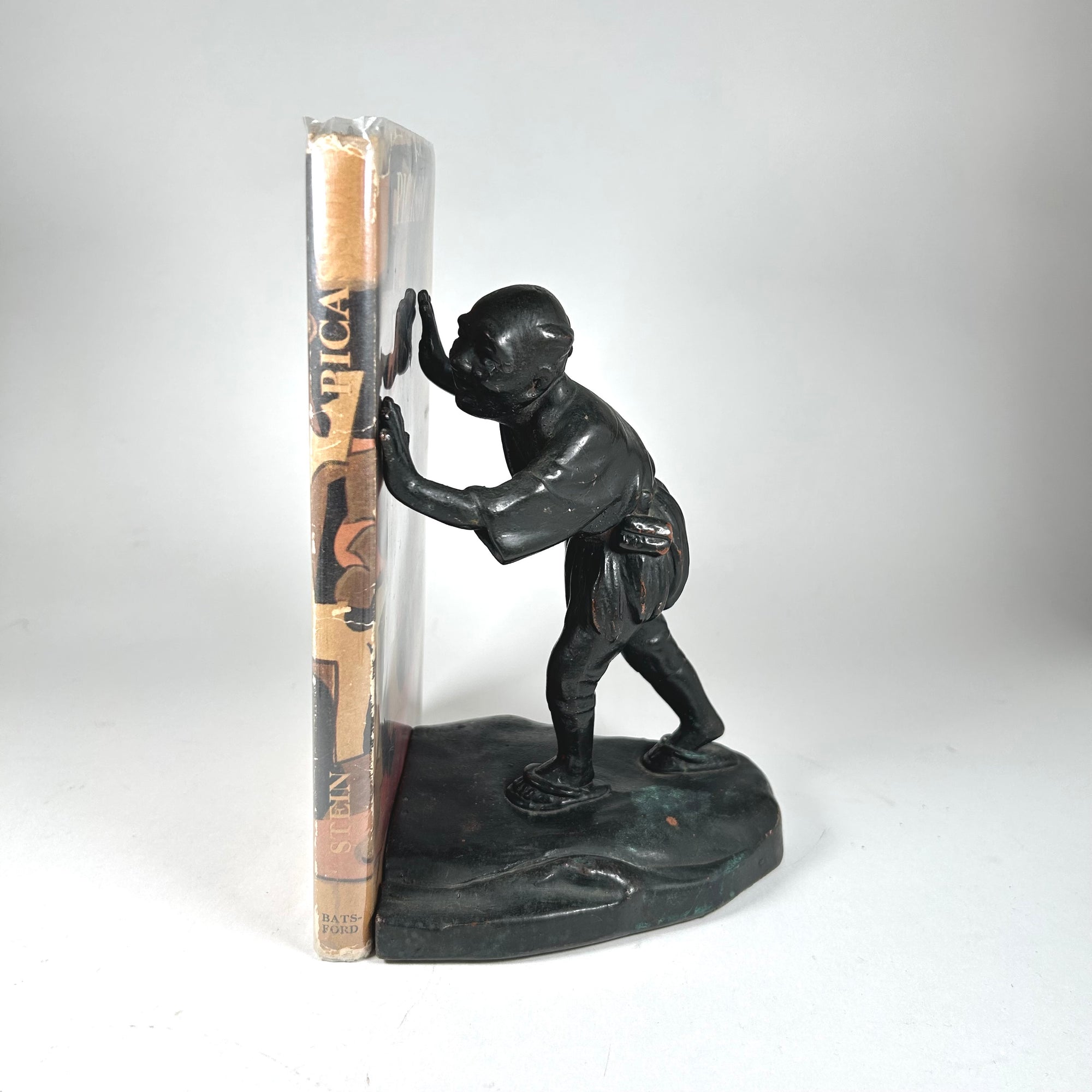Vintage Japanese Male Figure Bookend