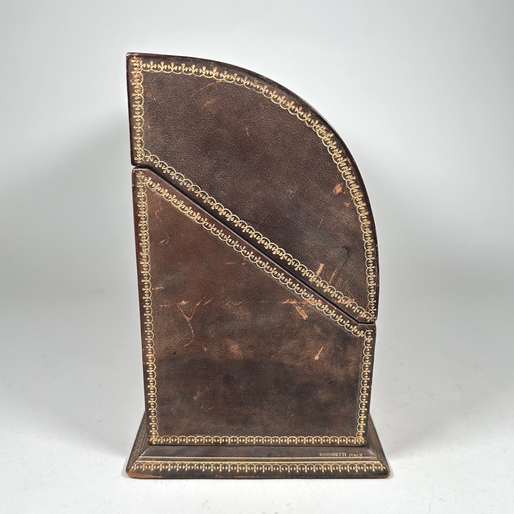 Vintage Simondetti Italian Desktop Letter Organizer Box
