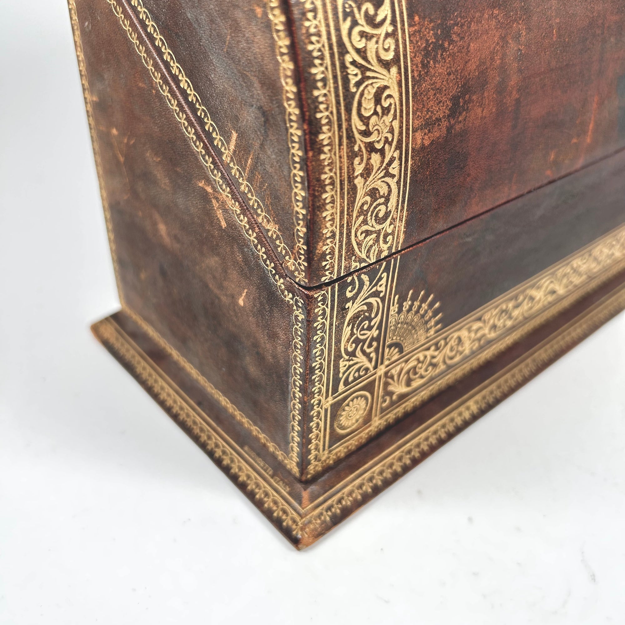 Vintage Simondetti Italian Desktop Letter Organizer Box