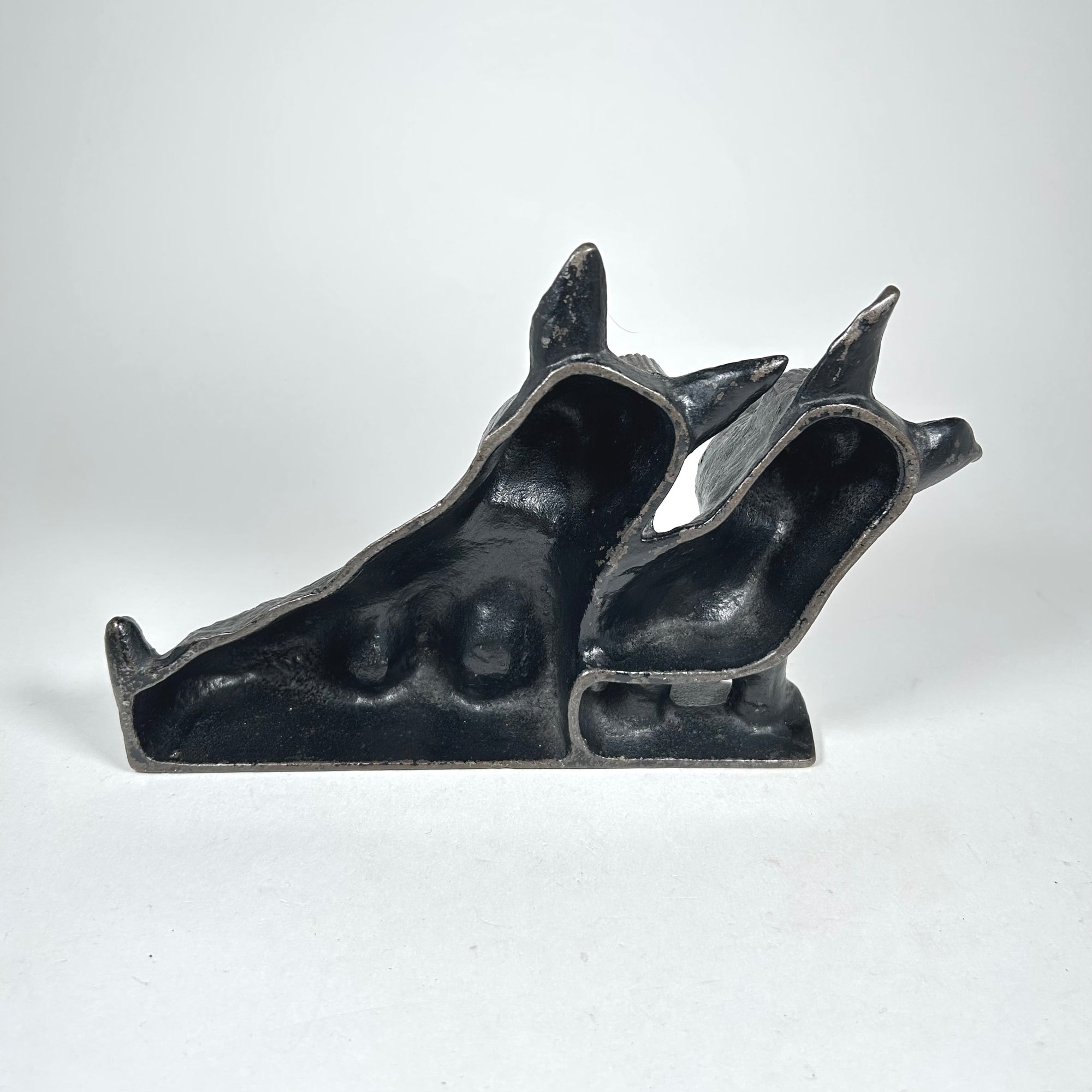 Vintage Scottish Terrier Dog Cast Iron Doorstop
