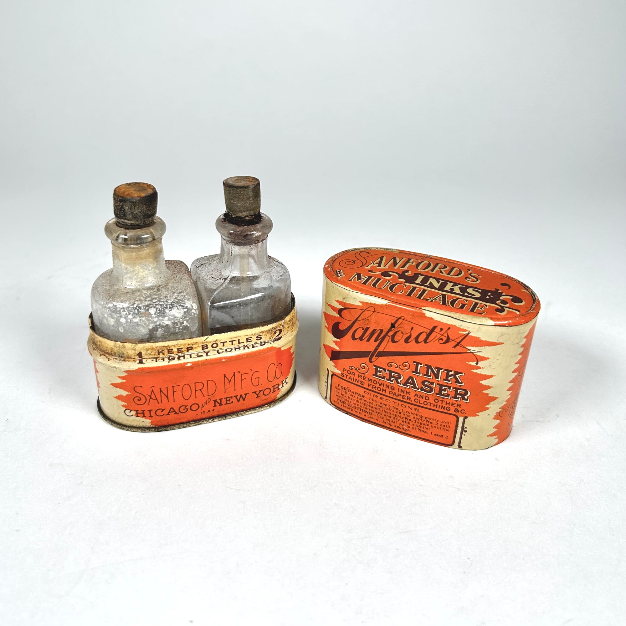 Vintage Sanford's Ink Eraser Kit