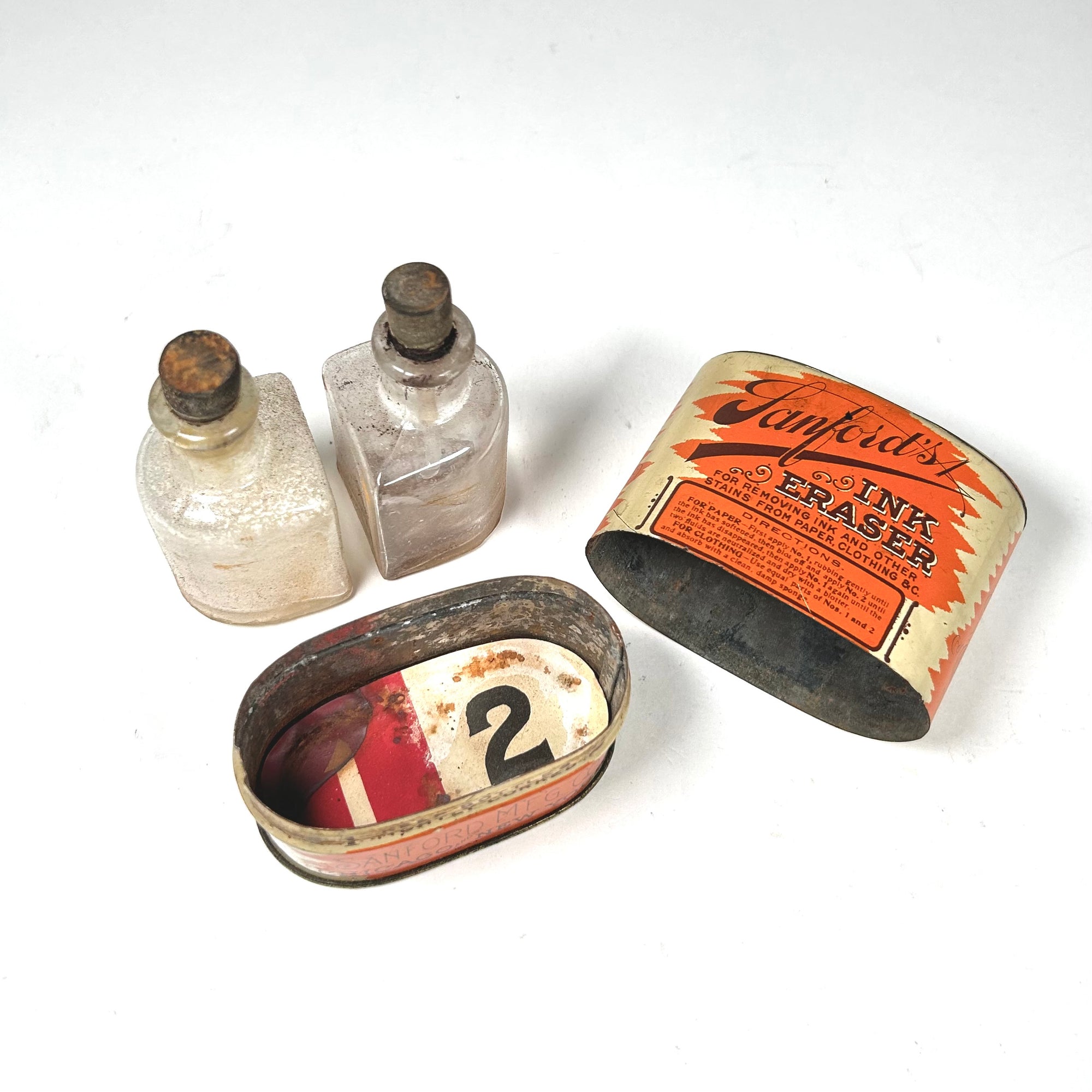Vintage Sanford's Ink Eraser Kit