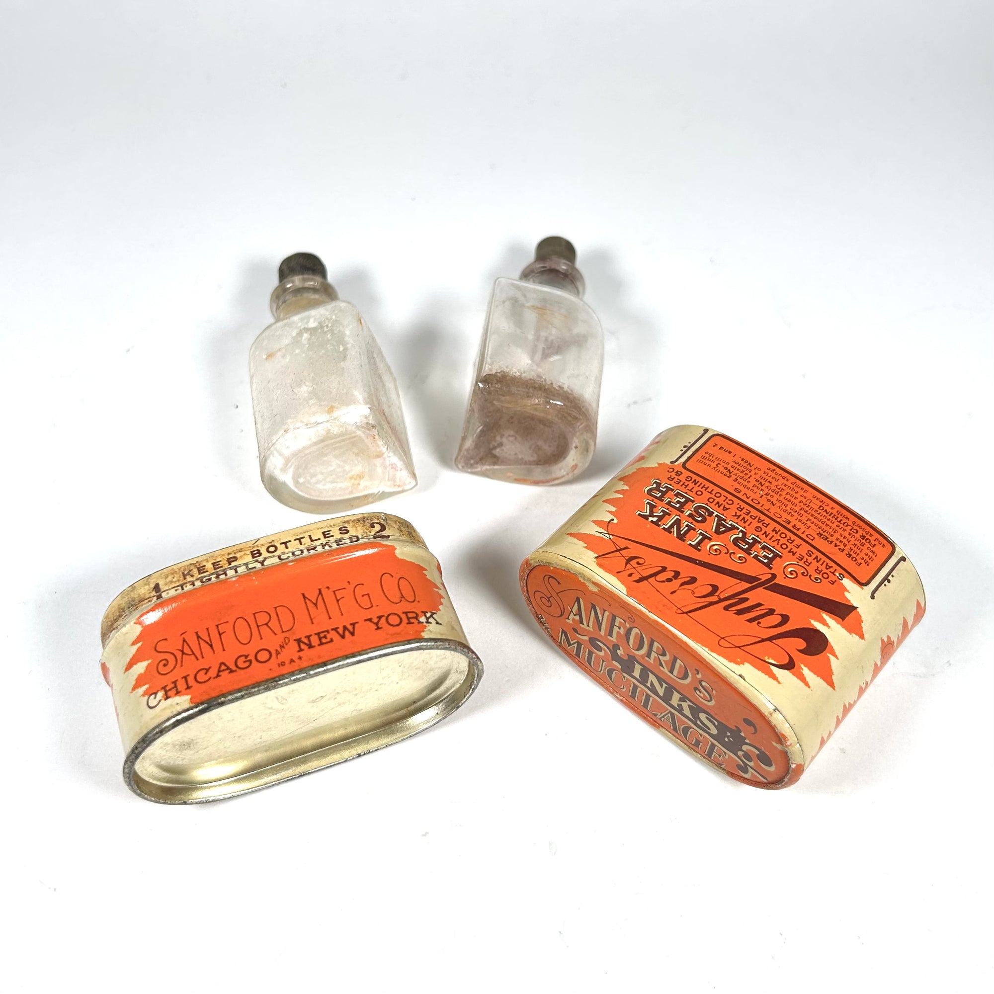 Vintage Sanford's Ink Eraser Kit