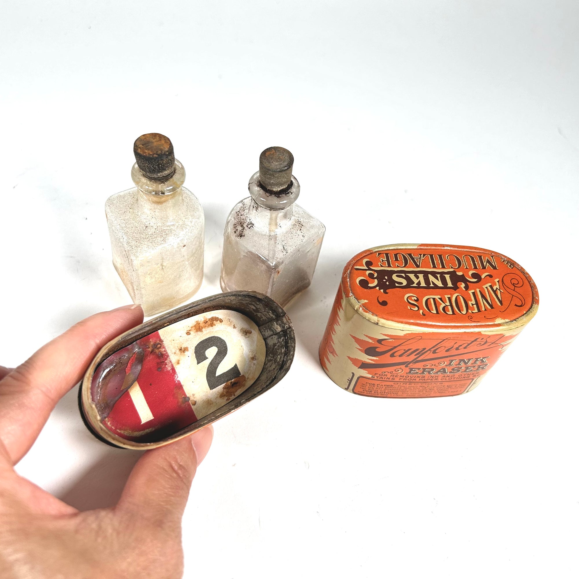 Vintage Sanford's Ink Eraser Kit