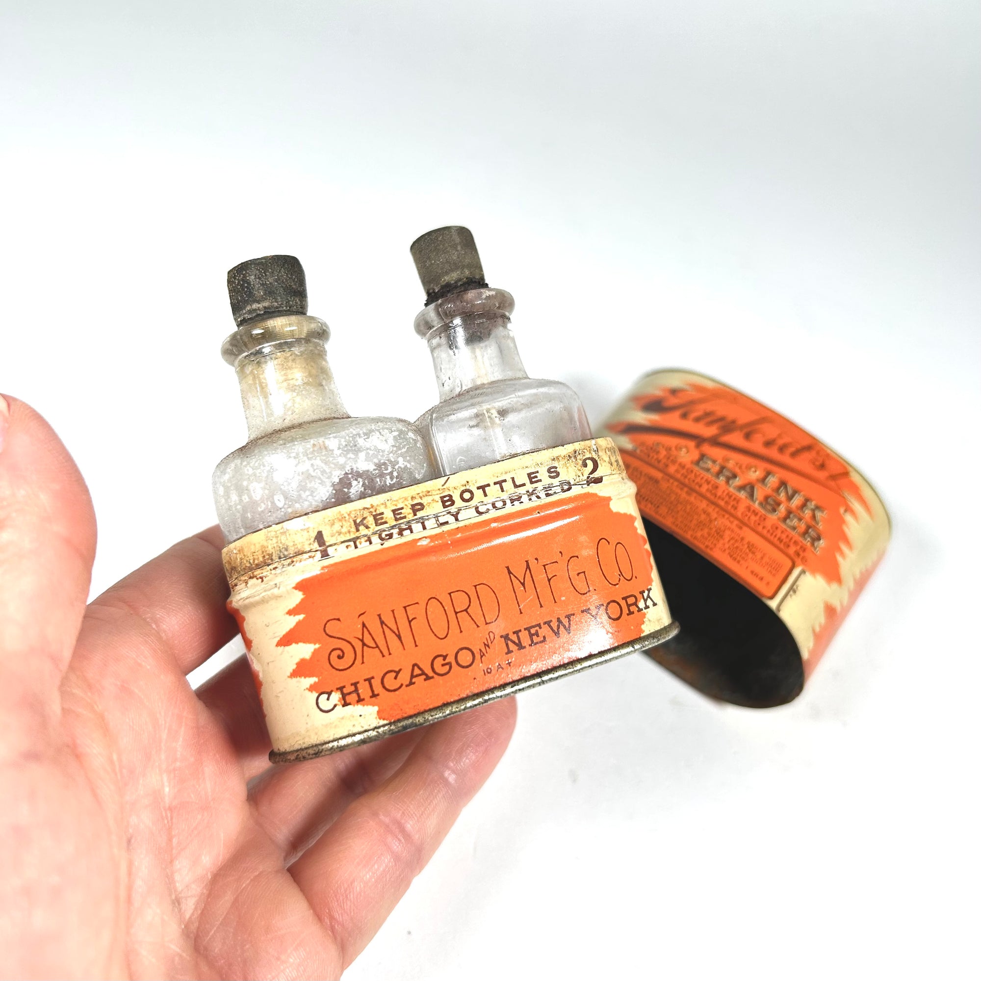 Vintage Sanford's Ink Eraser Kit