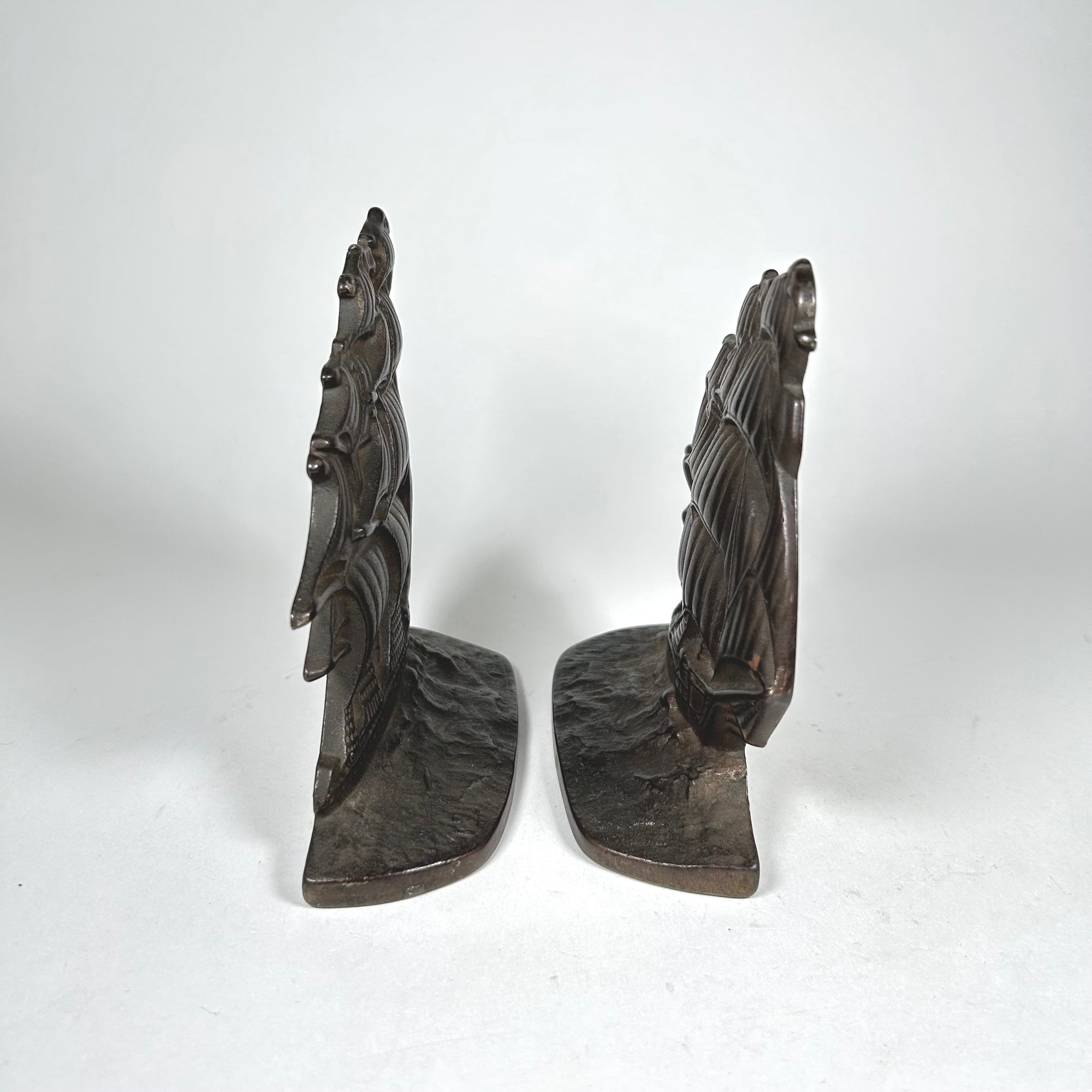"Old Ironsides" Sailing Ship Bookends