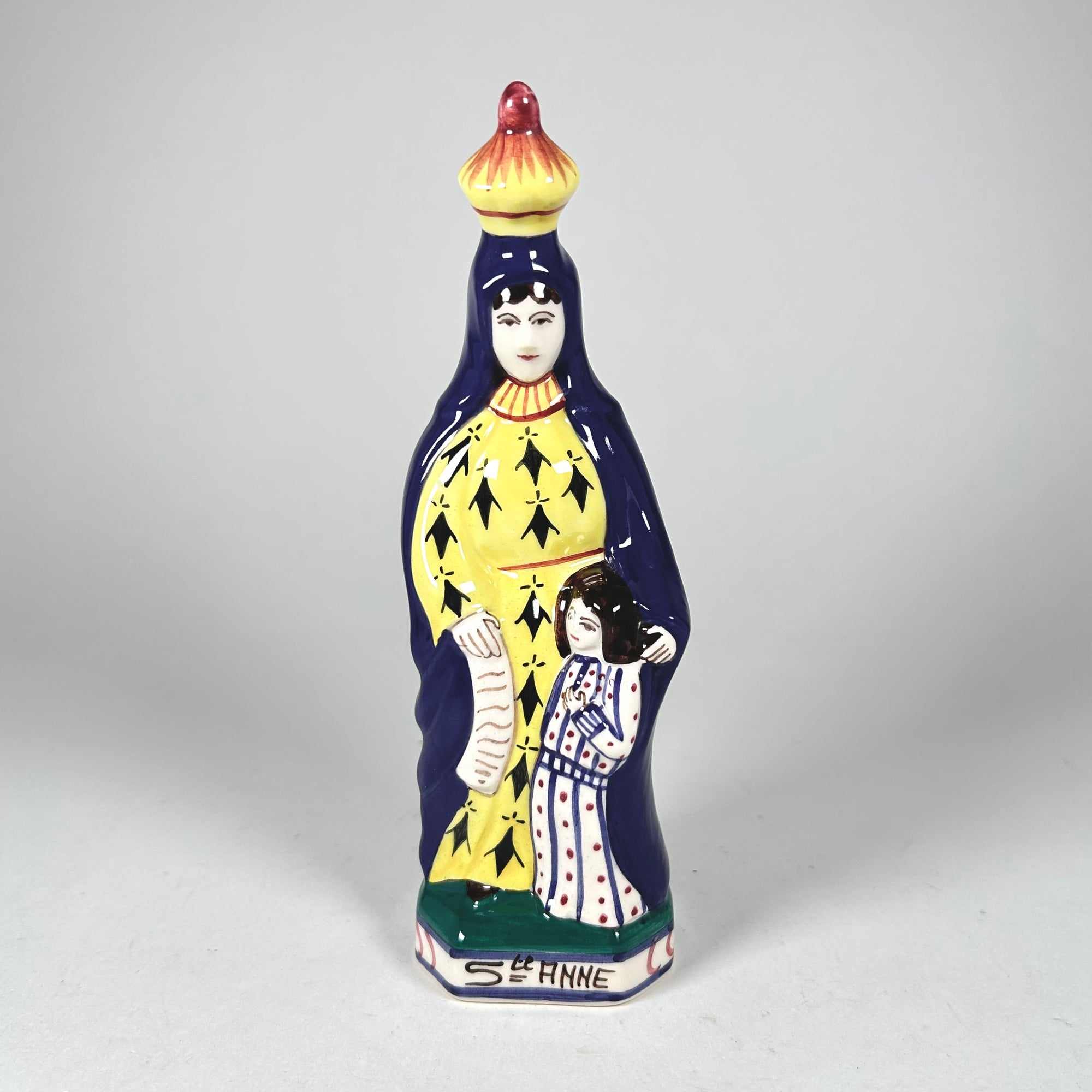 St. Anne Figure by T. B. Henriot Quimper, France F. 464 C. D.