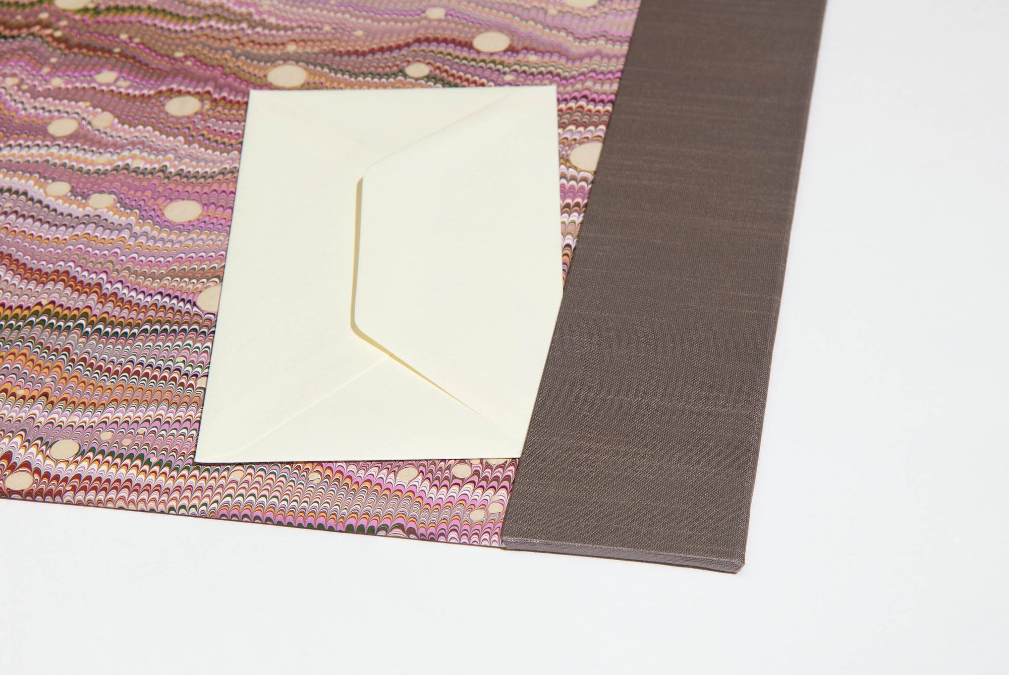 Seaside Surf Desk Blotter / Desk Pad in Purple and Grey