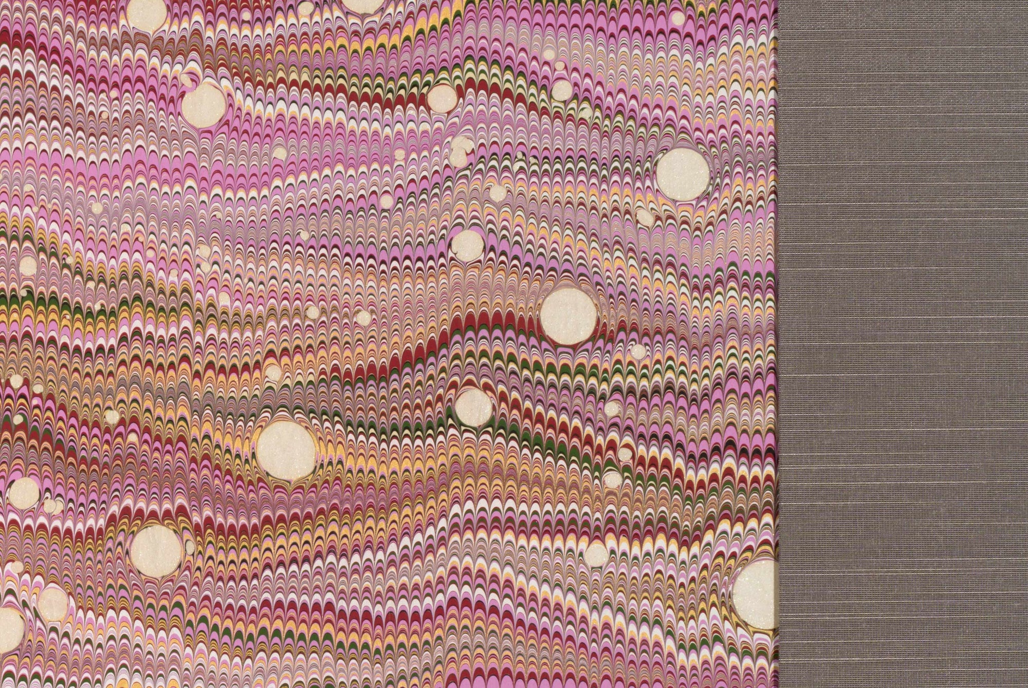 Seaside Surf Desk Blotter / Desk Pad in Purple and Grey