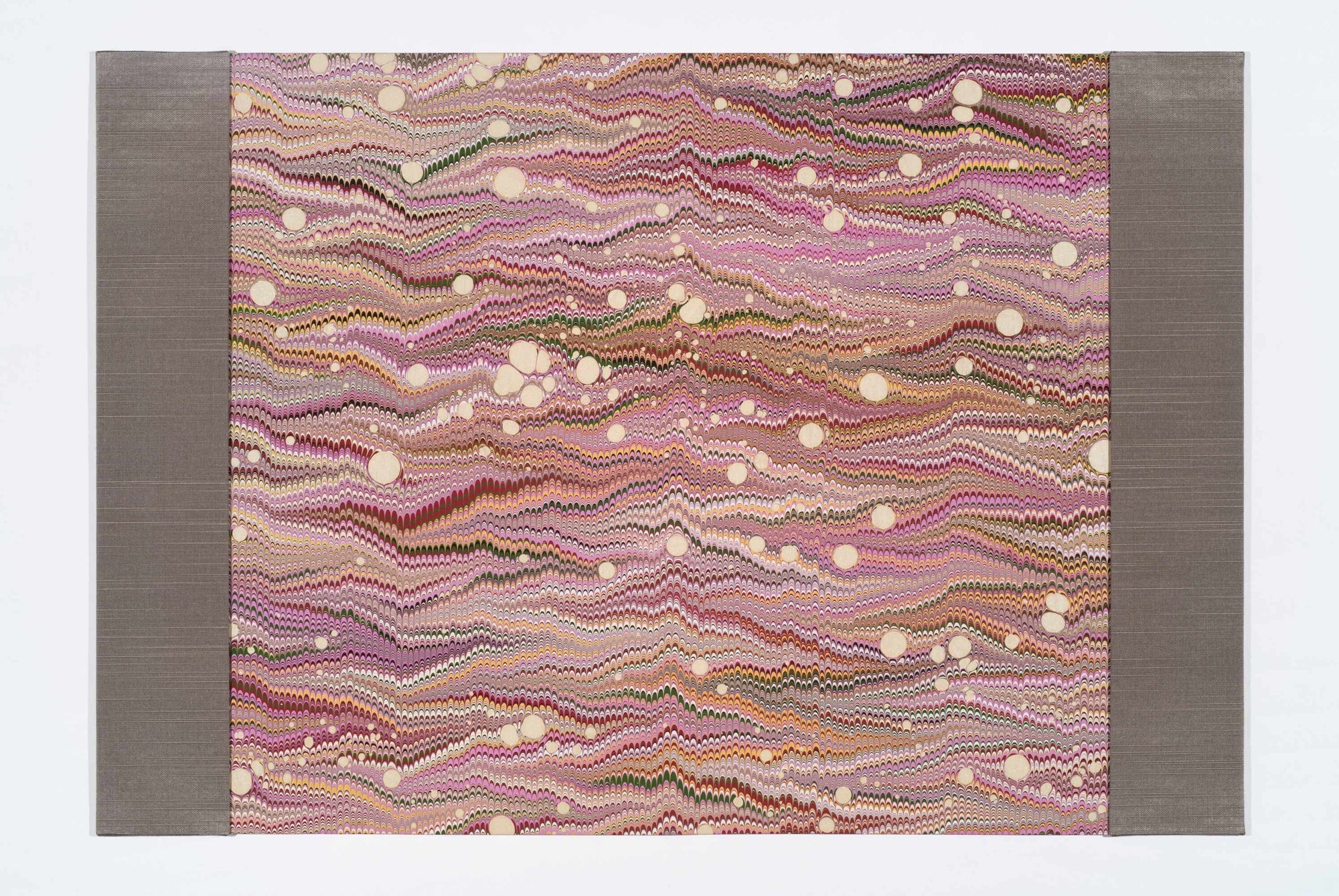 Seaside Surf Desk Blotter / Desk Pad in Purple and Grey