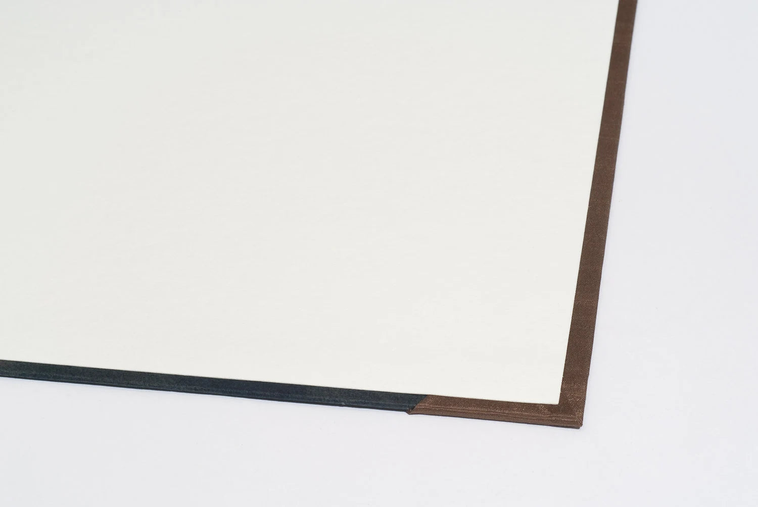 Rustic and Rich Desk Blotter / Desk Pad in Dark Brown and Black