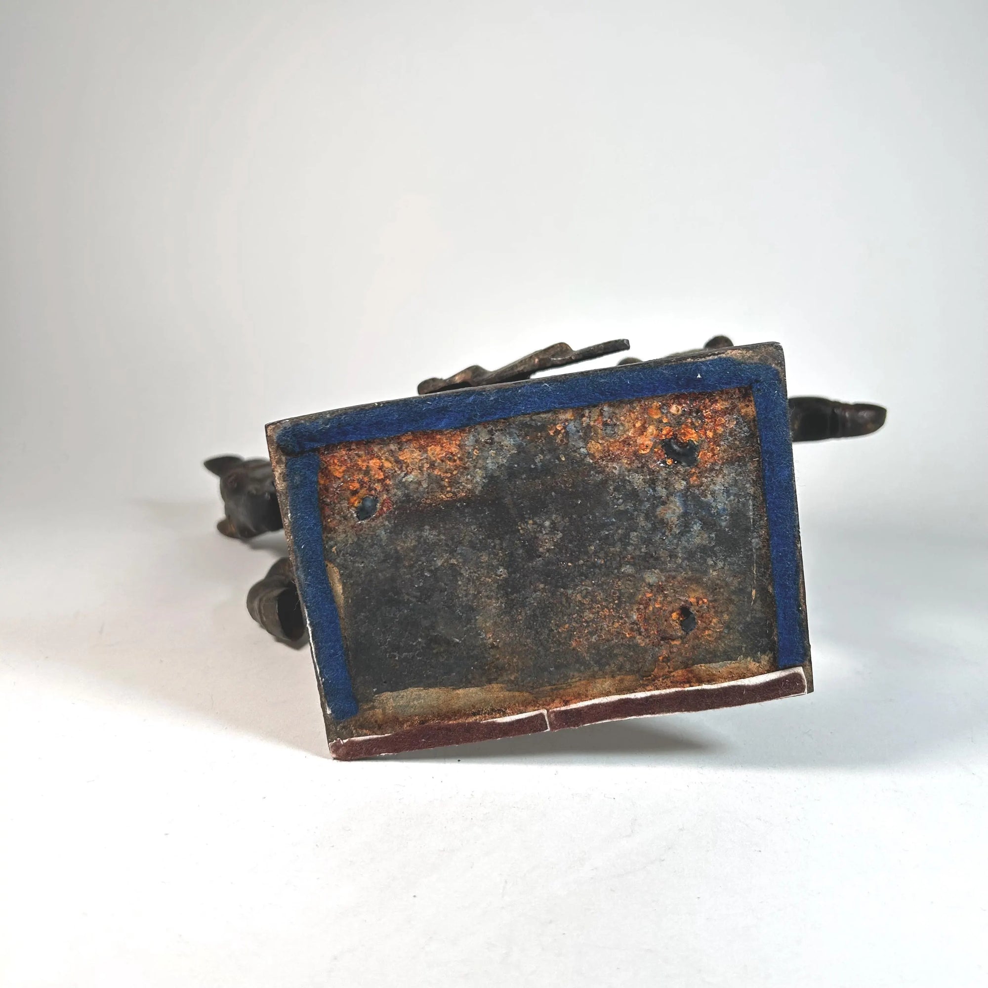 Tang Dynasty Prancing Horse Figure Replica in Metal