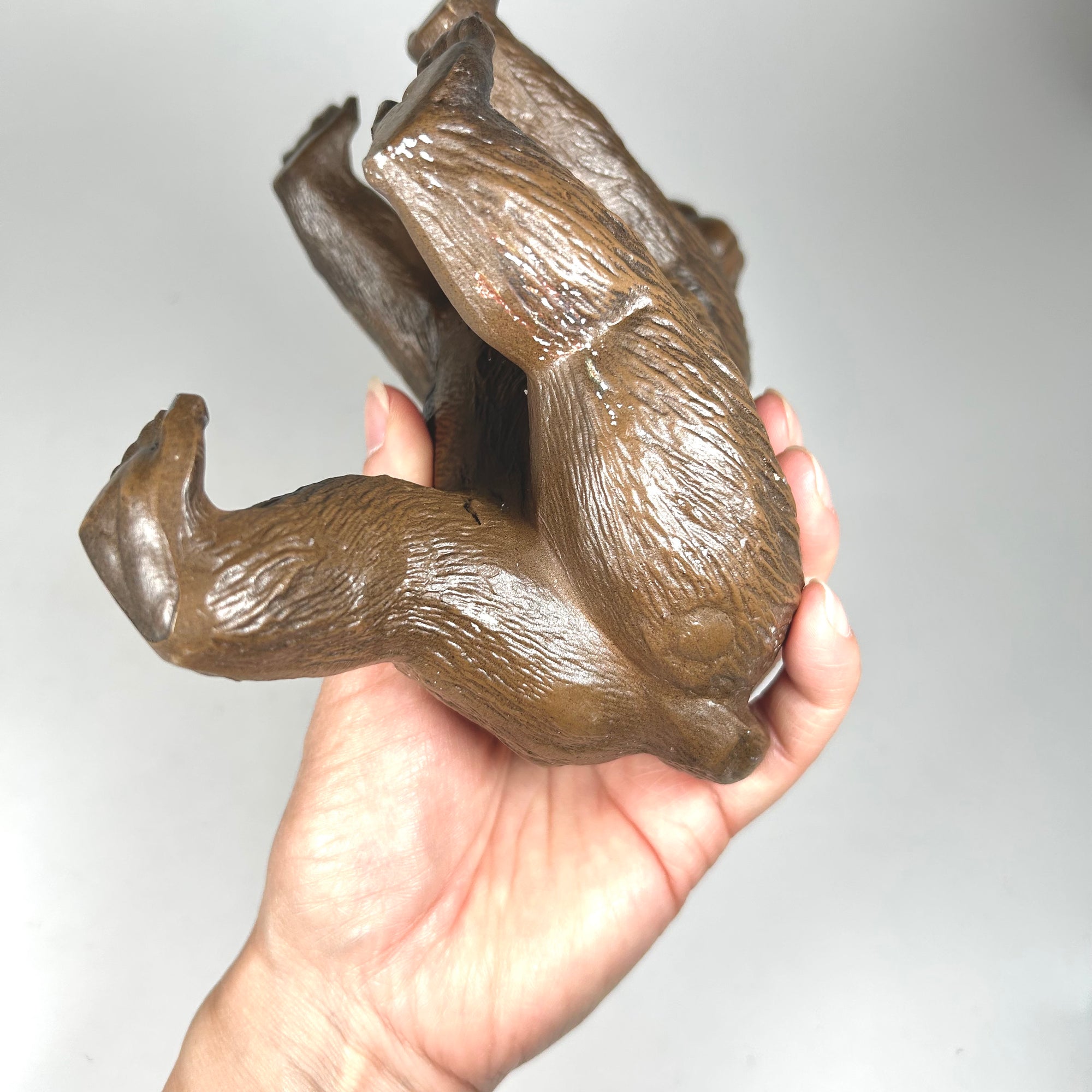Baboon Monkey Metal Figurine