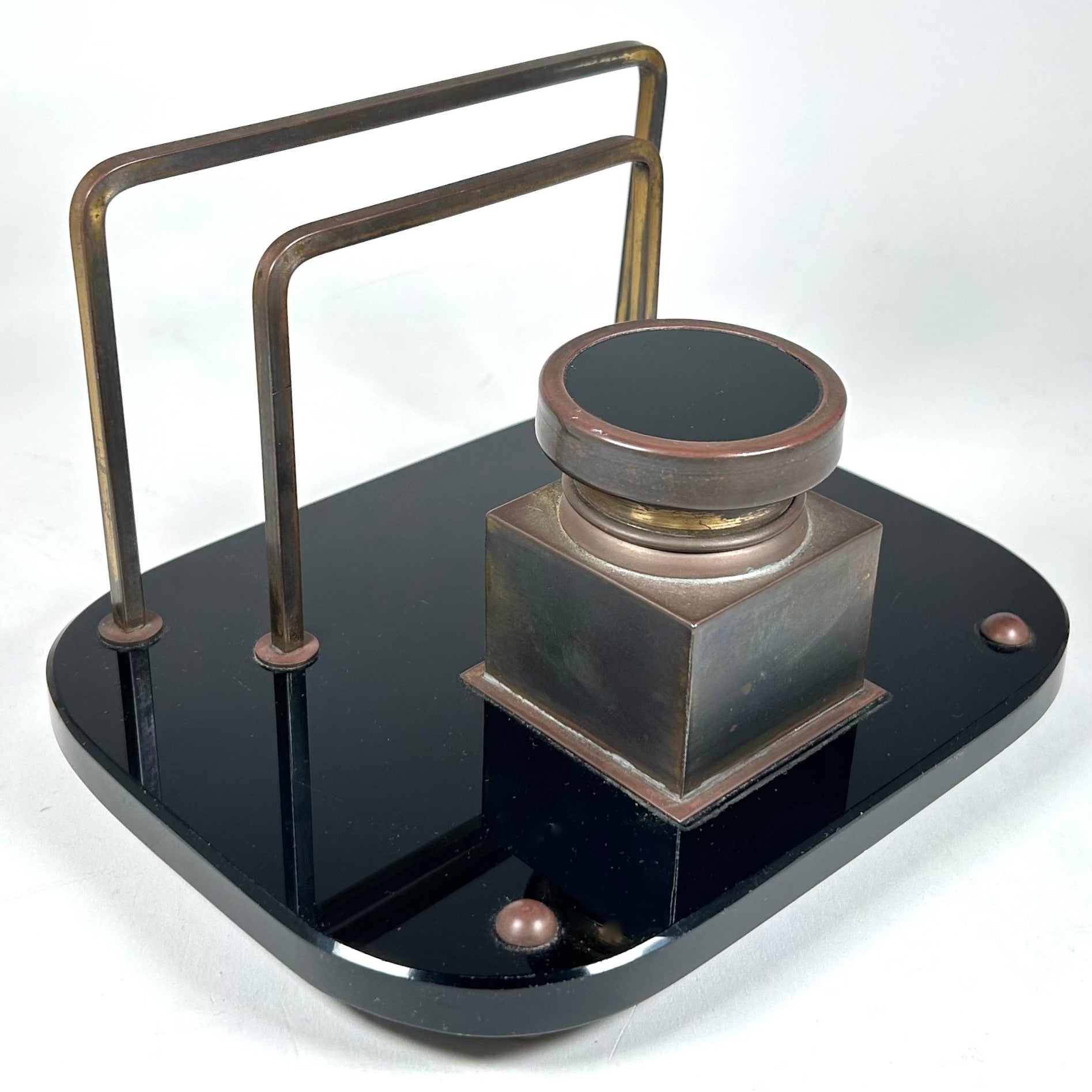 Vintage Antique Inkwells & Pen Stands | The Evening Desk