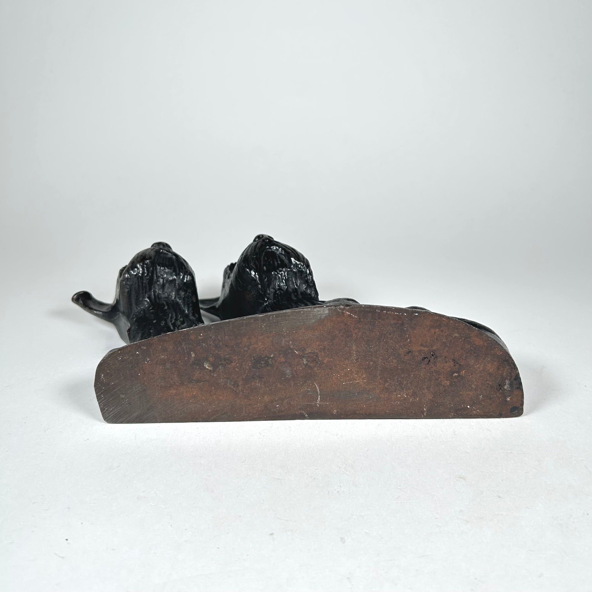 Vintage Scottish Terrier Dog Cast Iron Doorstop
