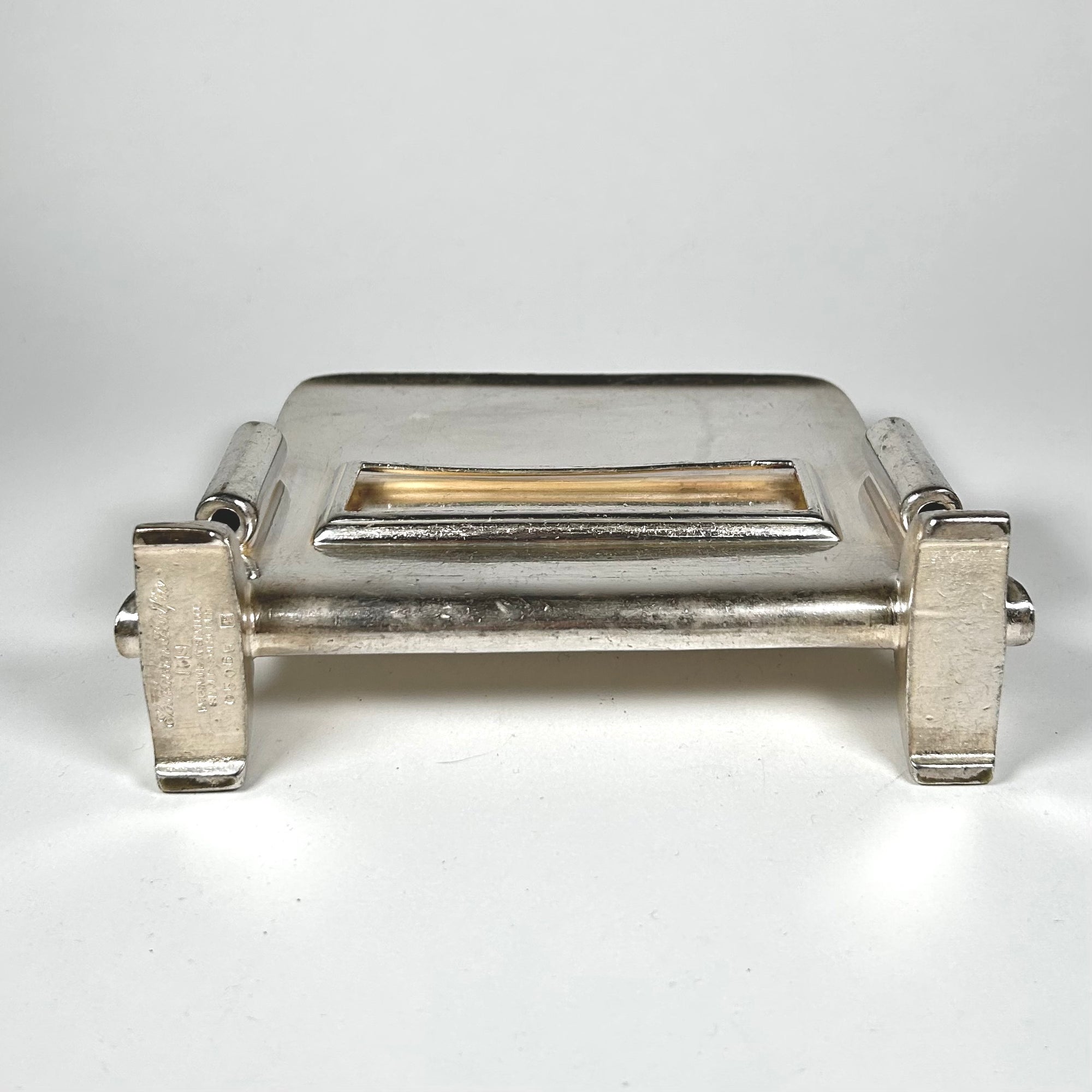 Silver Plated Menu Holder — Southern Pacific Railway, International Silver Co.