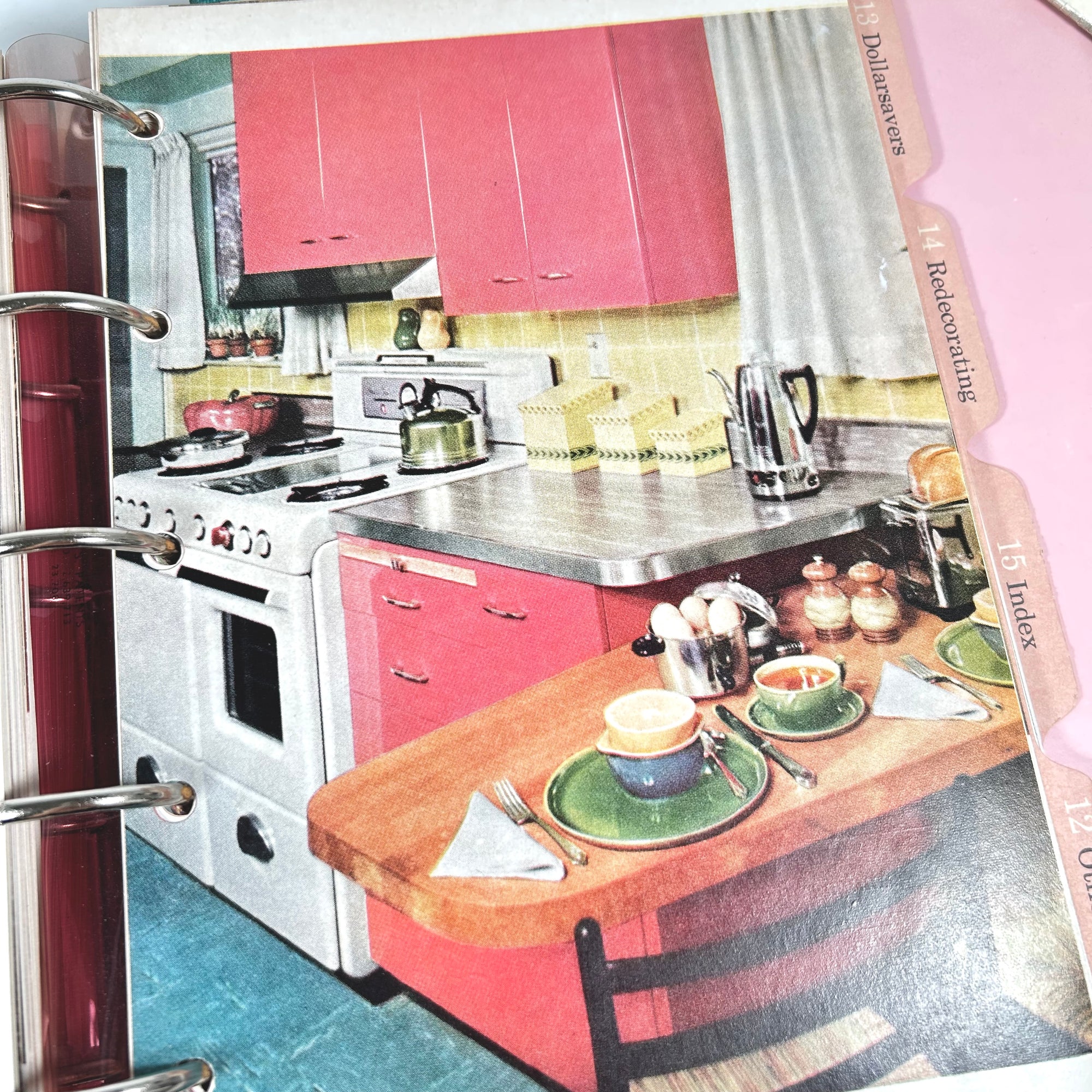Better Homes and Gardens Decorating Book — 1956 Hardcover Binder Edition