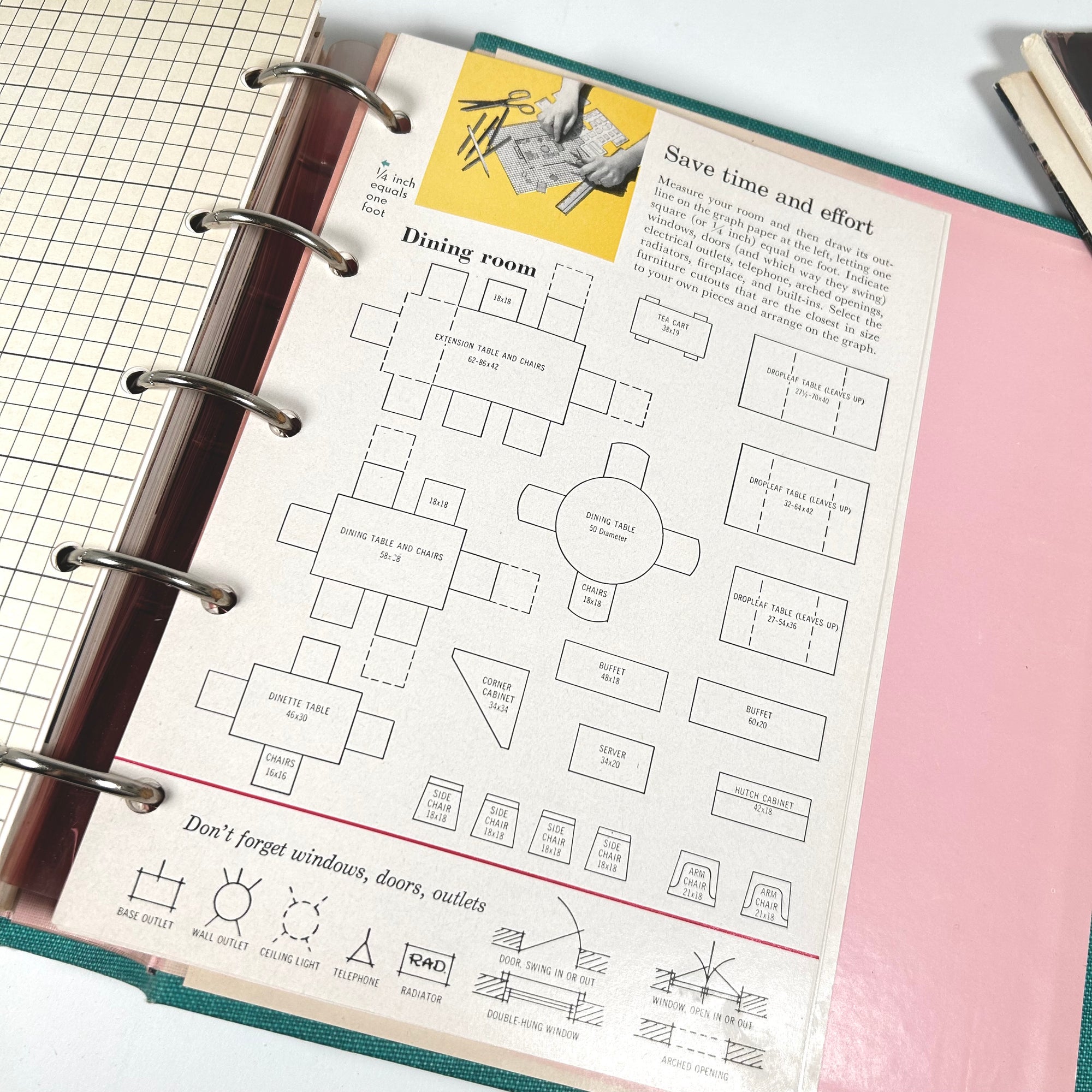 Better Homes and Gardens Decorating Book — 1956 Hardcover Binder Edition