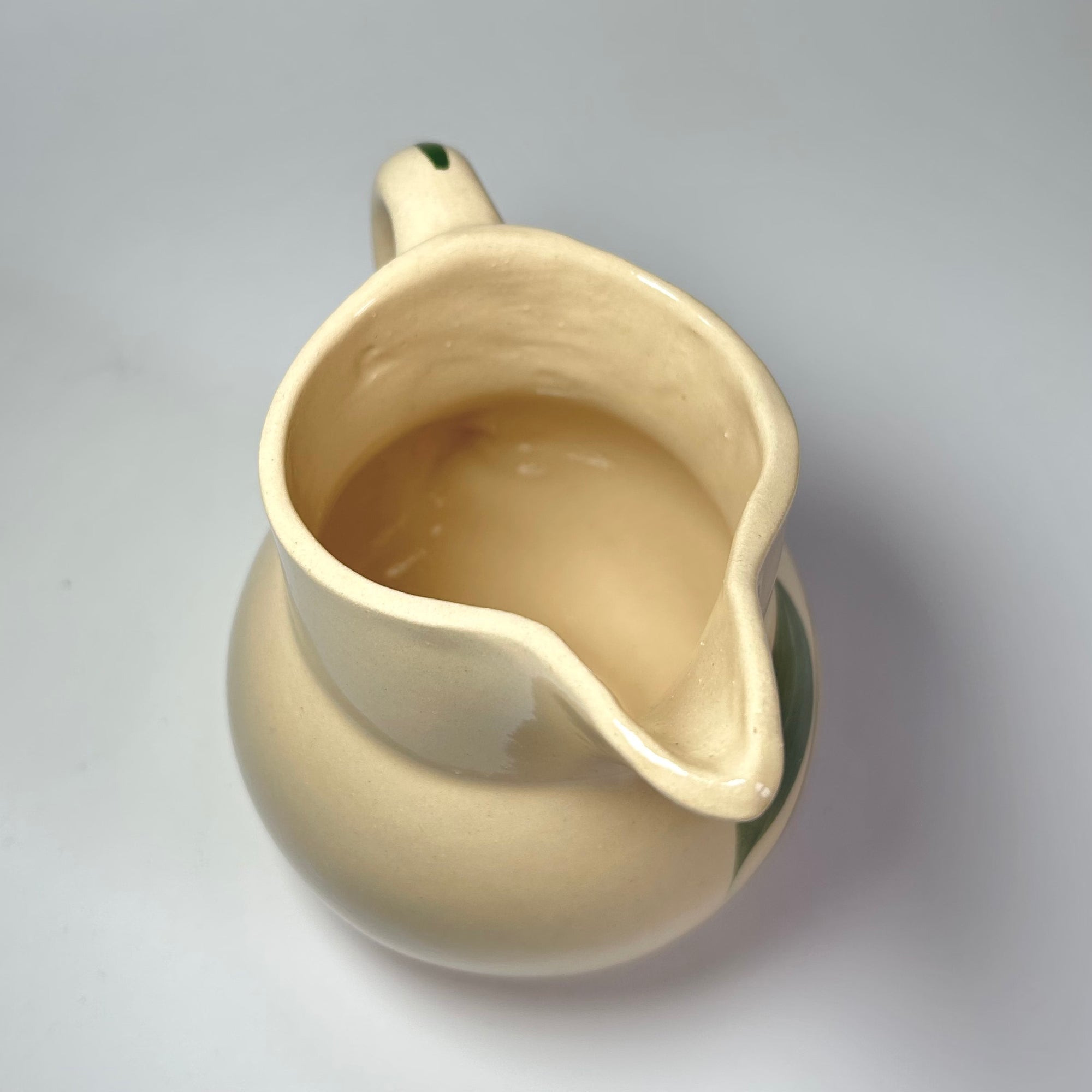 Watt Pottery Apple Motif Small Pitcher 