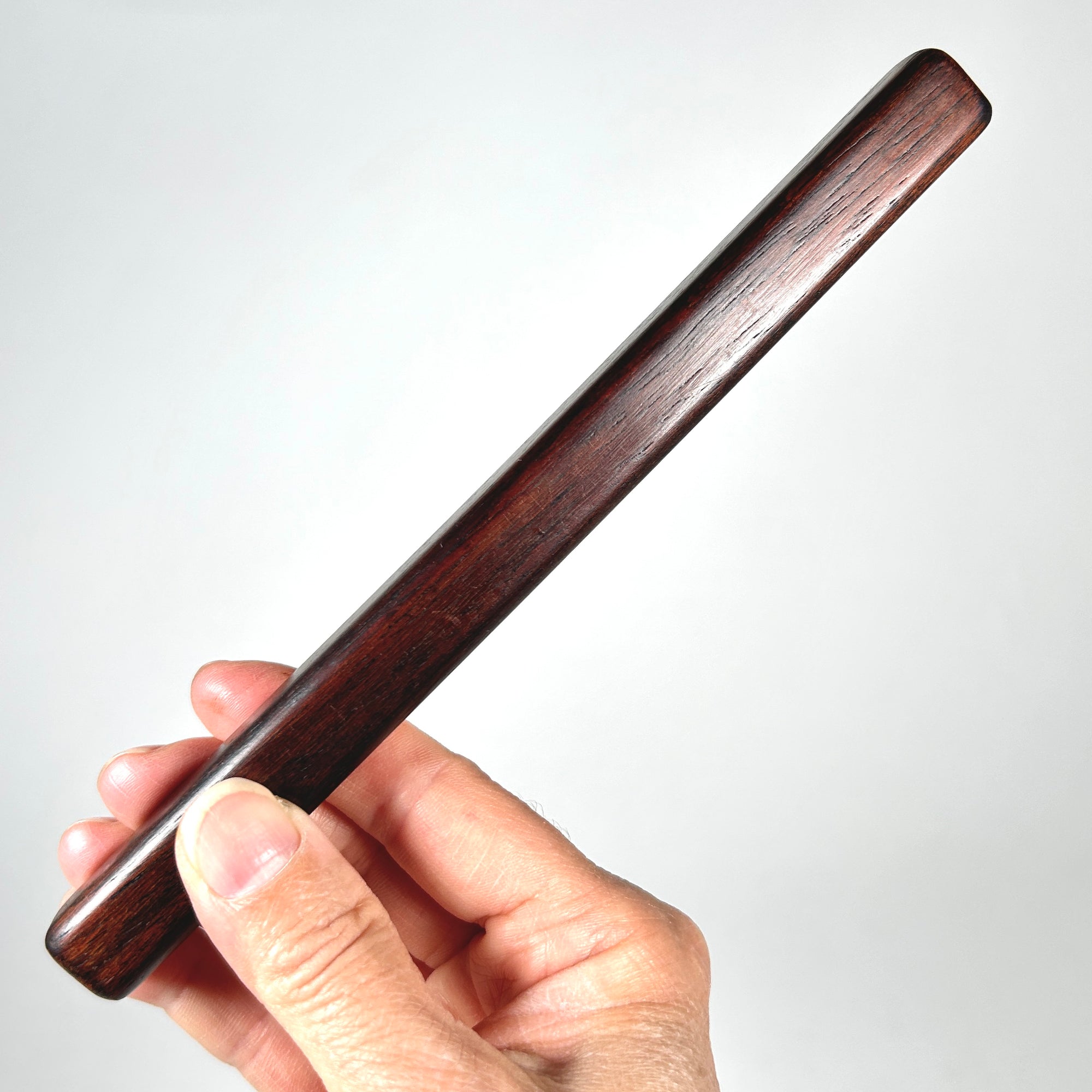 Minimalist Chinese Hardwood Calligraphy Weight Brush Rest
