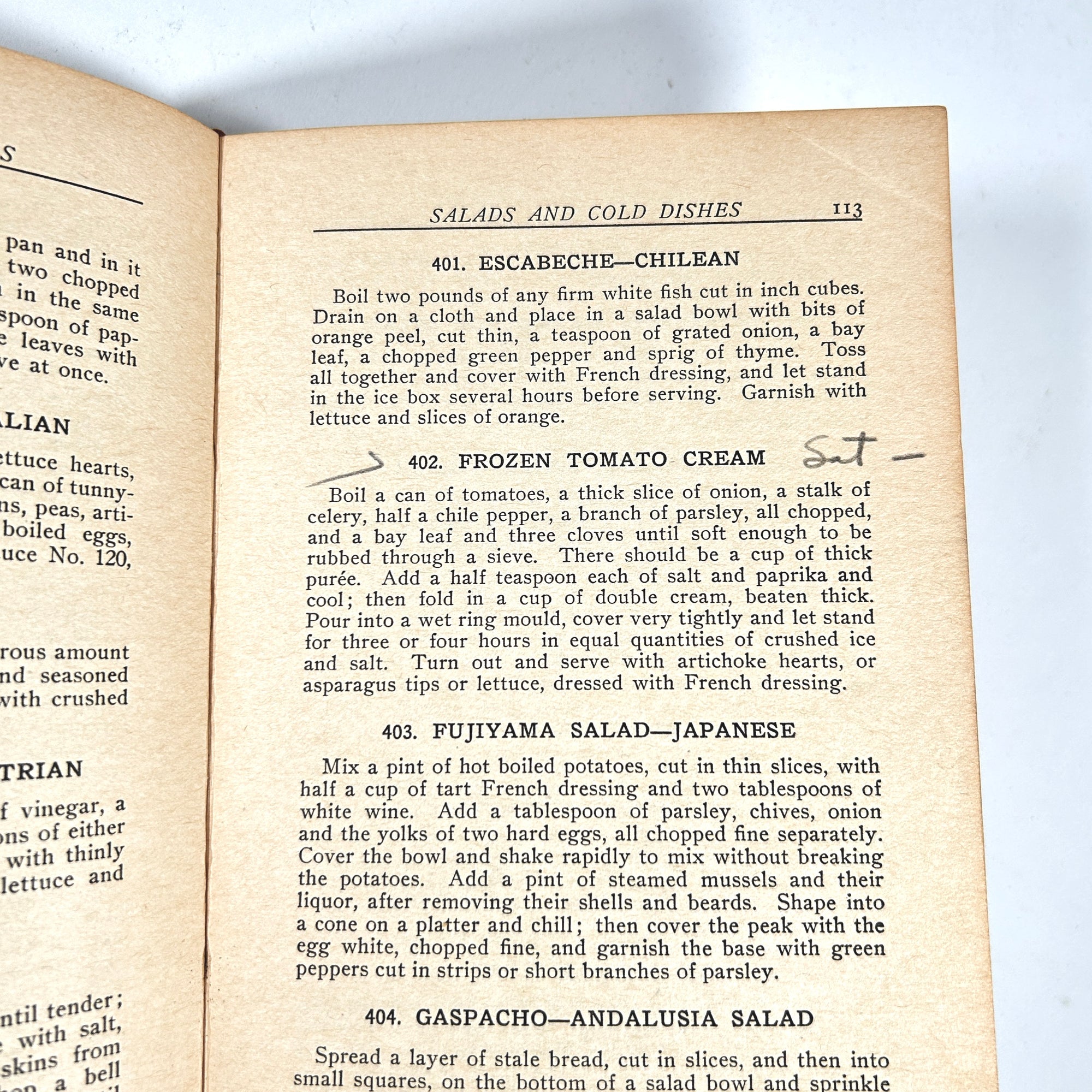 Pan-Pacific Cookbook Savory Bits From the World's Fair 1915 First Edition