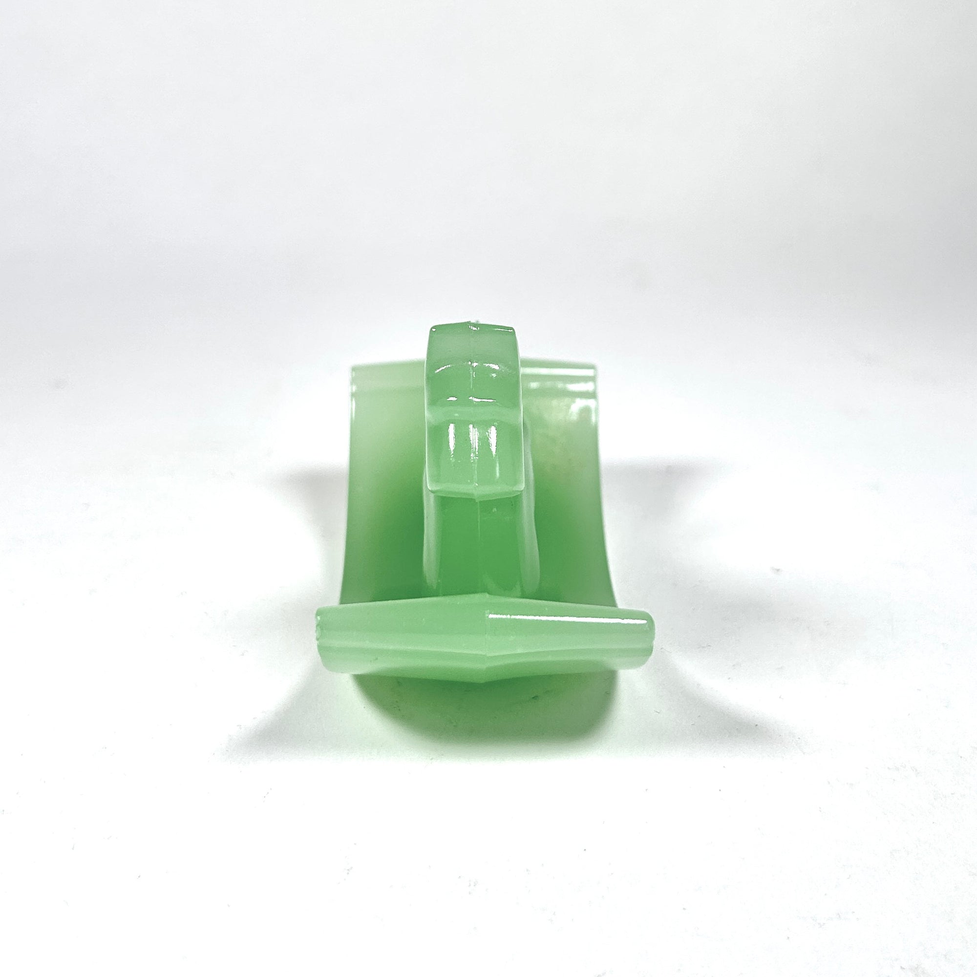 1920s Jadeite Scottie Dog Rocking Horse Ink Blotter Desk Toy