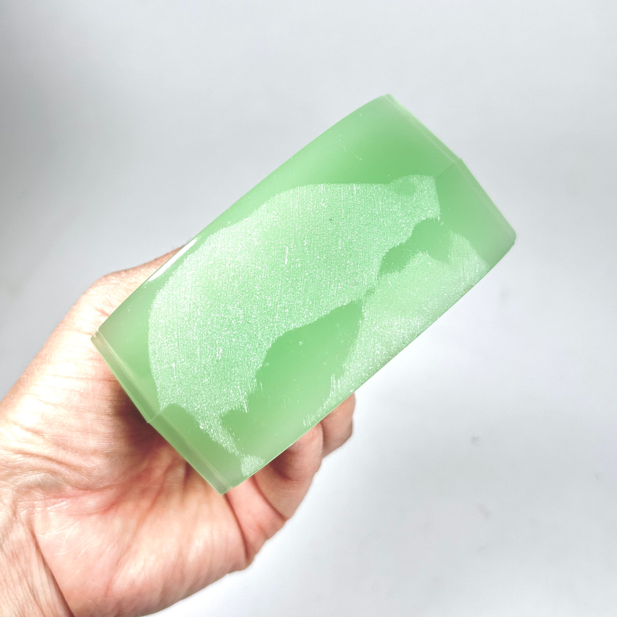 1920s Jadeite Scottie Dog Rocking Horse Ink Blotter Desk Toy
