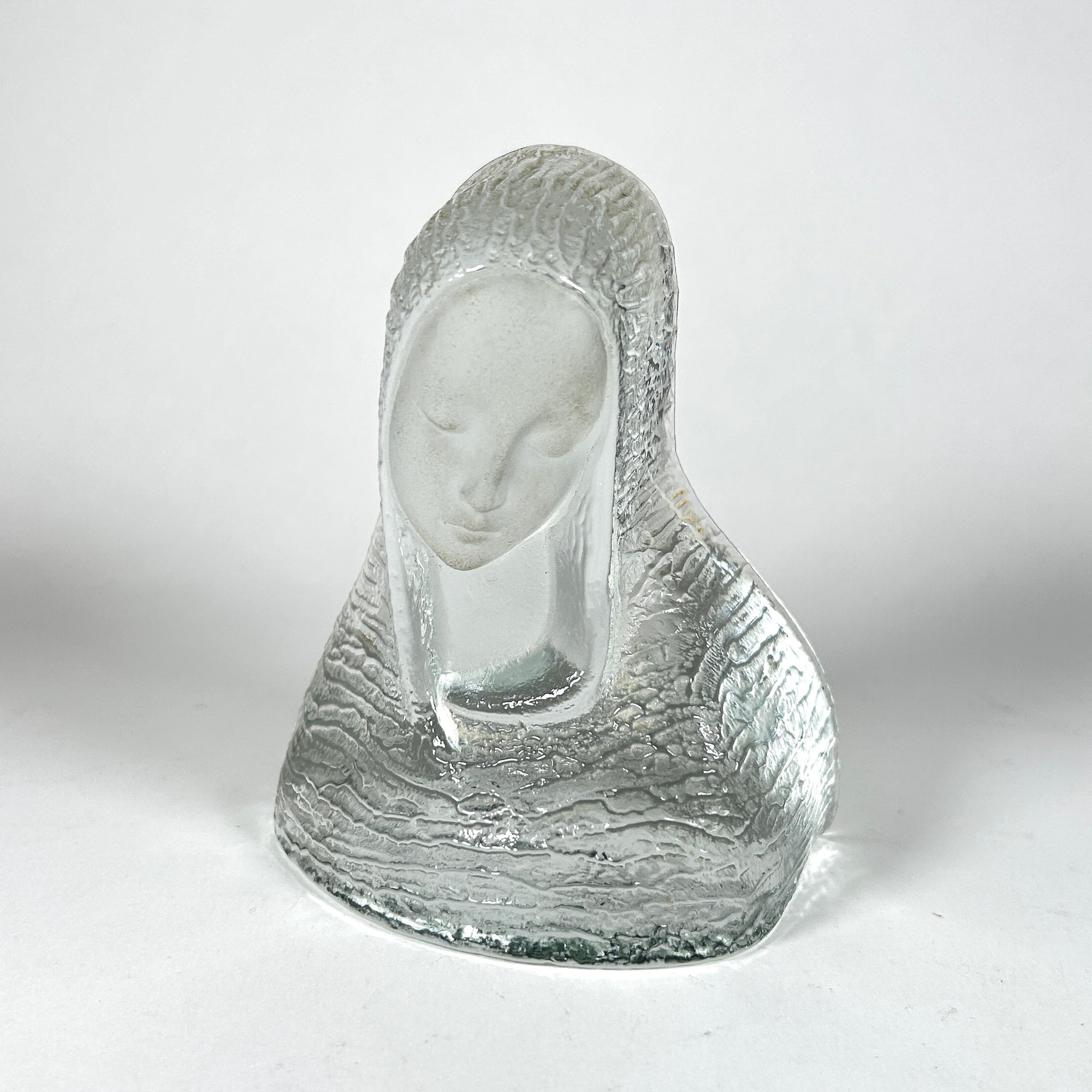 Vintage Viking Glass Modonna