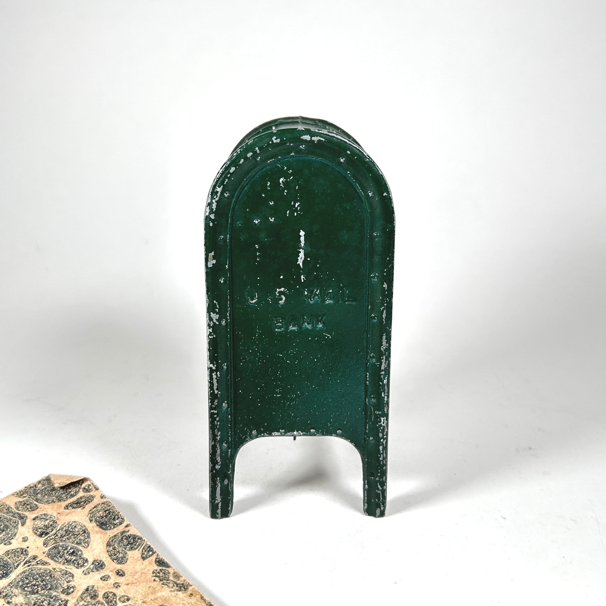 Postal Ephemera - 1811 United States Post Office Office Listing and Vintage Coin Bank