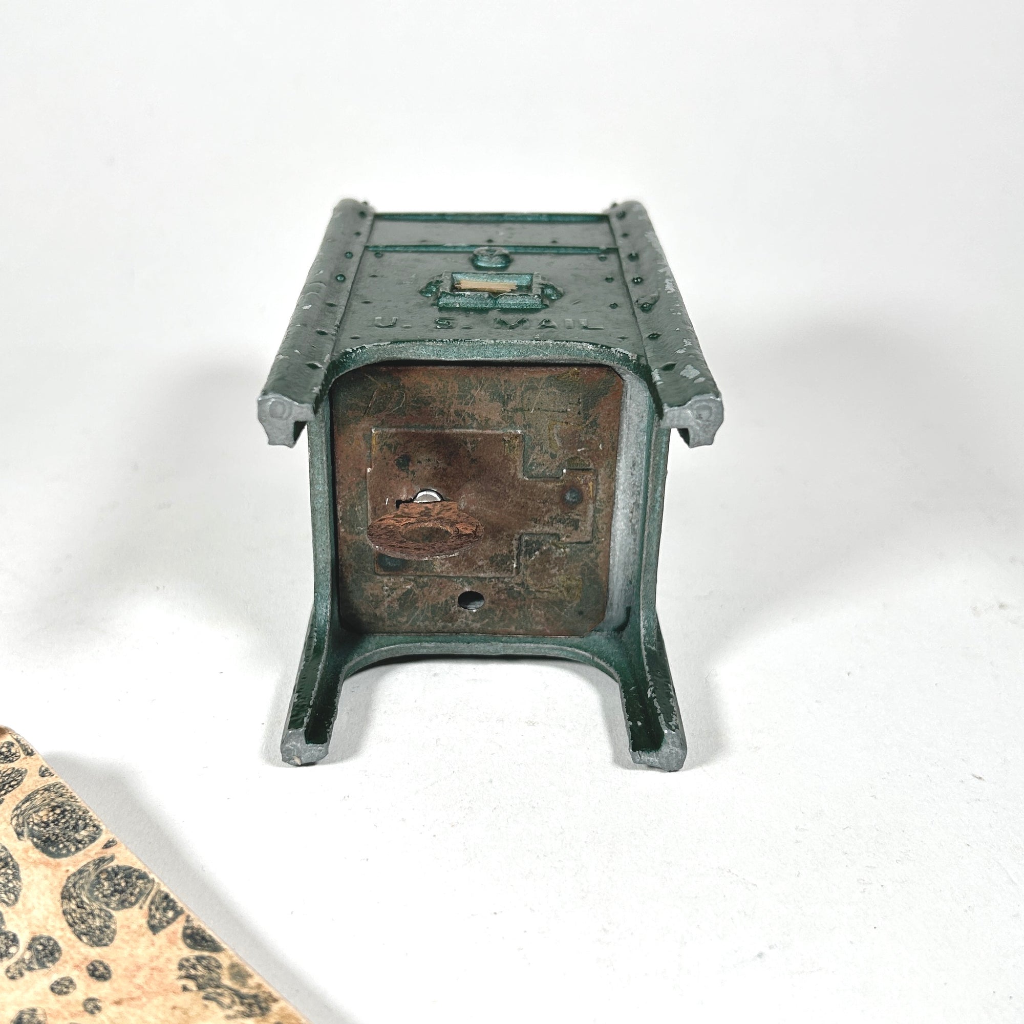 Postal Ephemera - 1811 United States Post Office Office Listing and Vintage Coin Bank