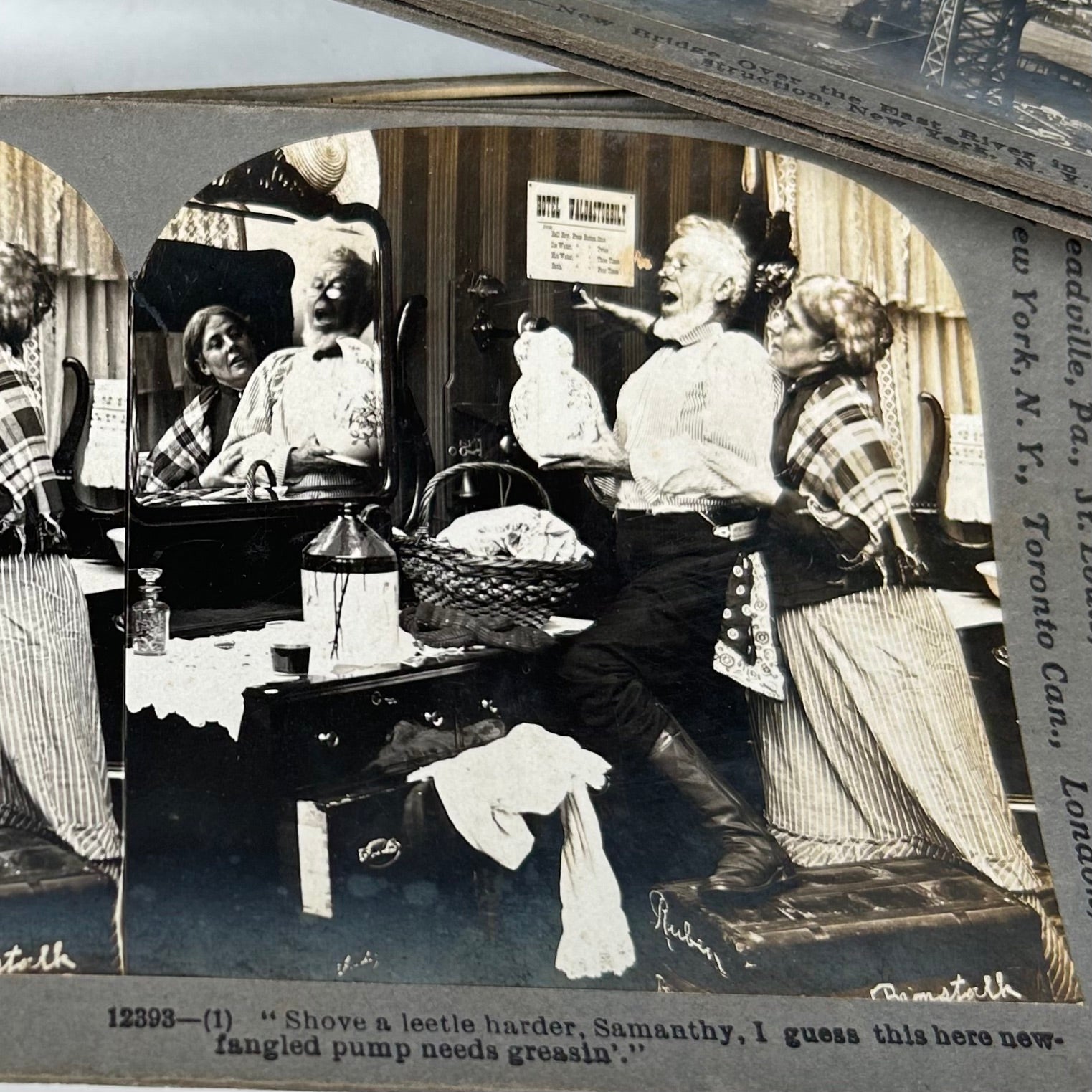 Keystone View Company Stereographs - 101 Mixed Card Lot of WW1 and Others