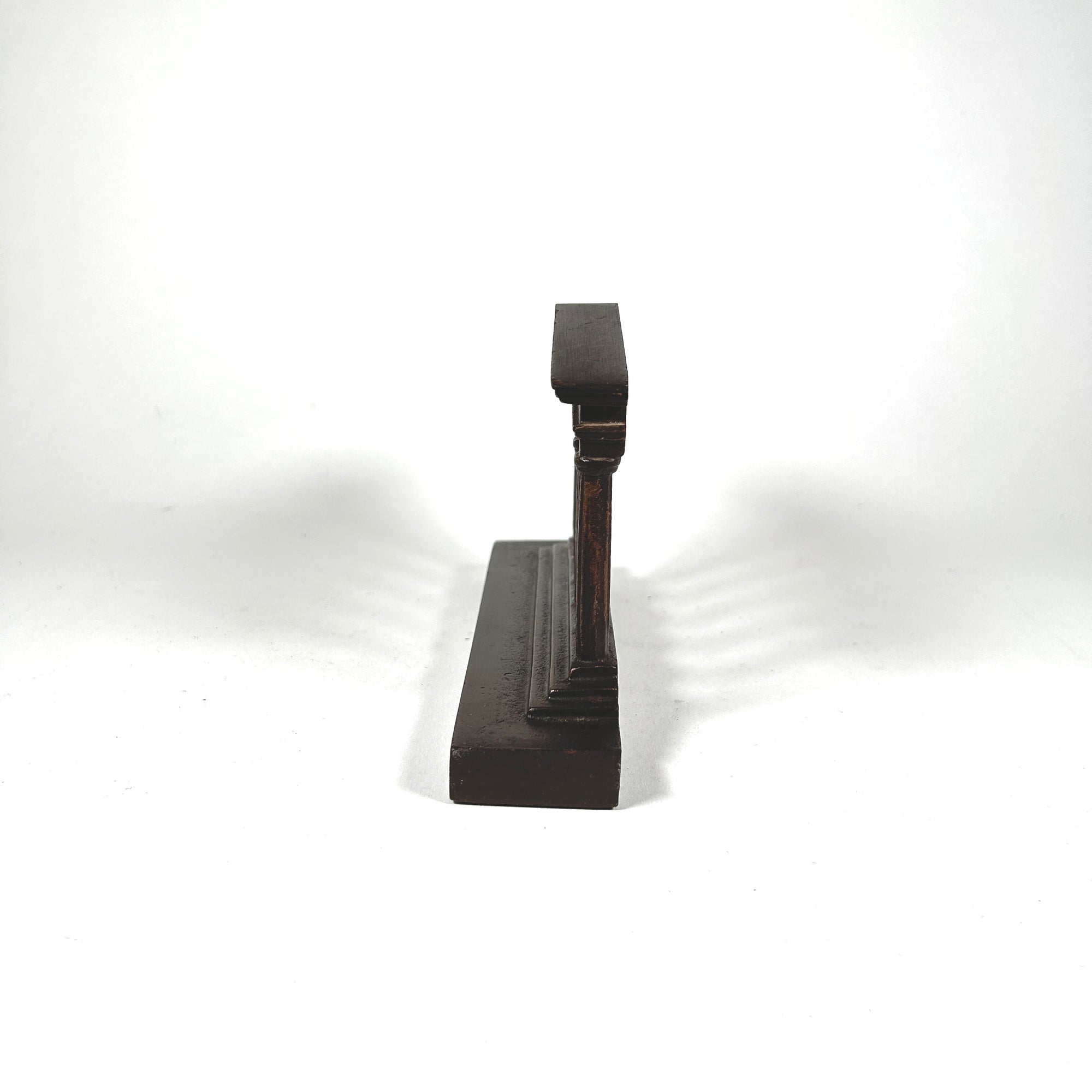 Doric Column Cast Iron Bookend, c. 1920s–1930s