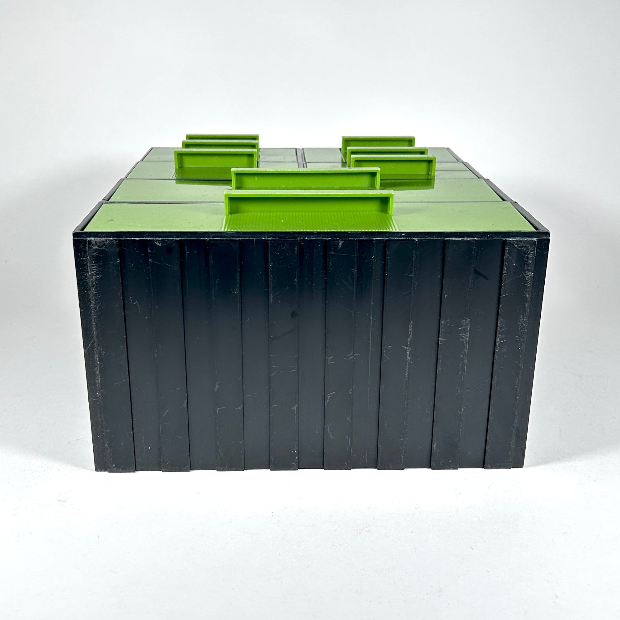 Vintage Electrix Modular Tool Cabinet in Avocado Green
