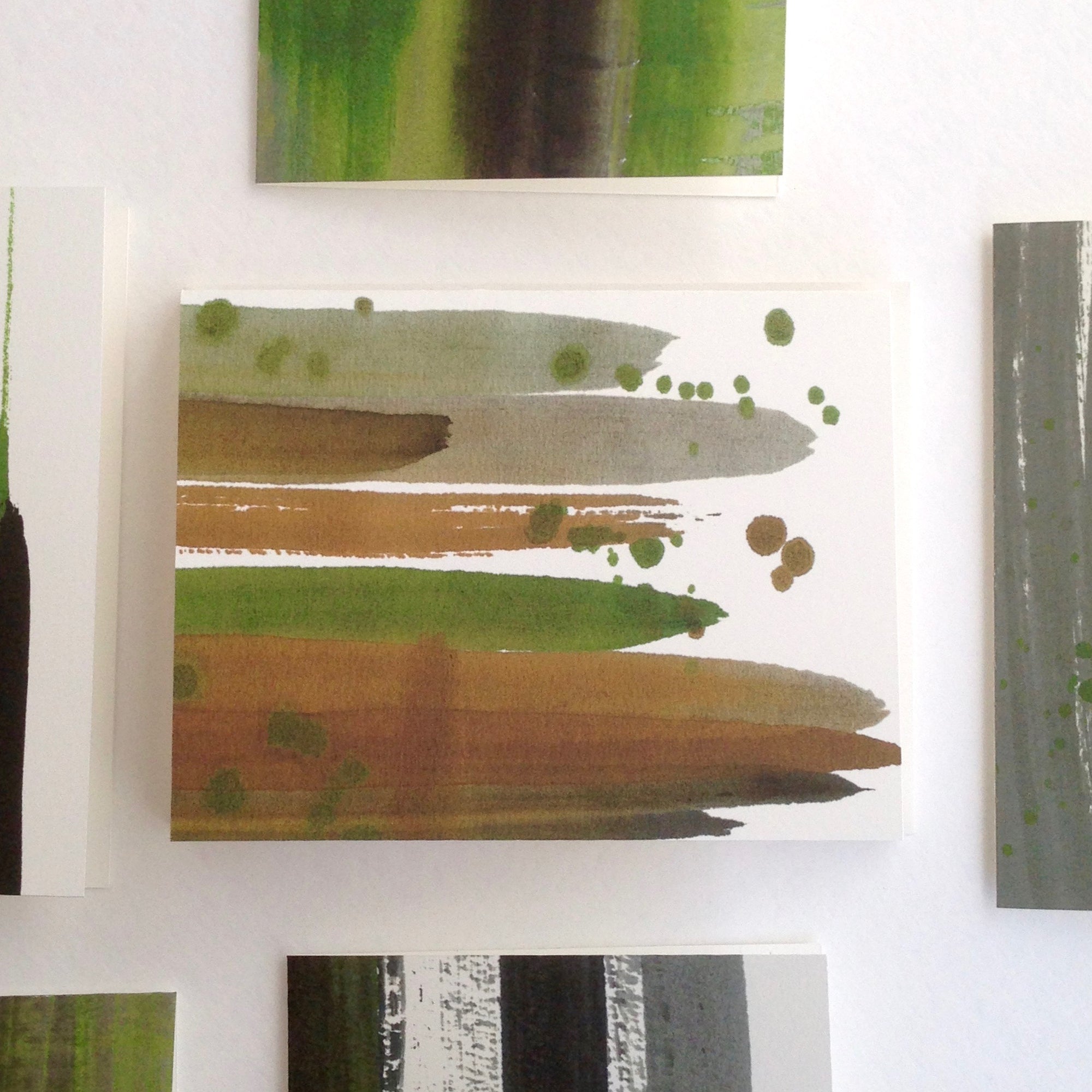 &quot;Roads 1&quot; Note Cards - Set of 8
