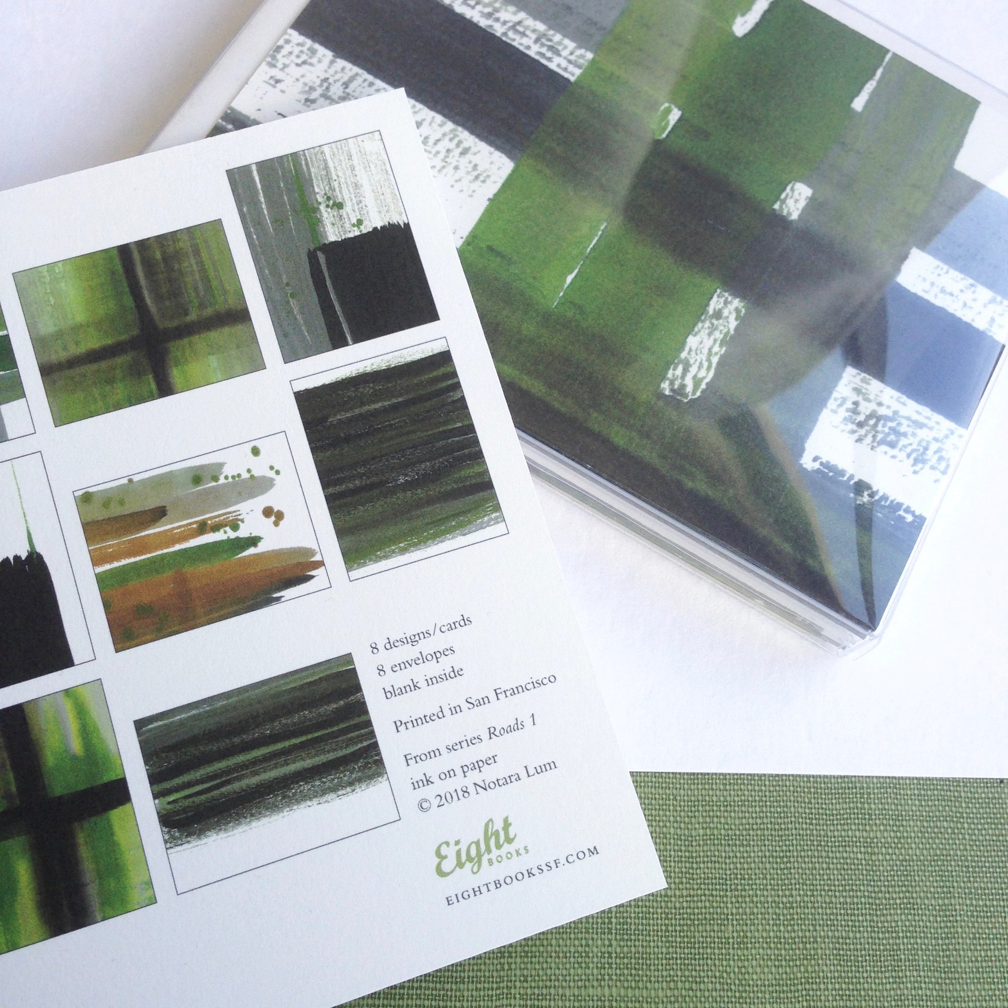 &quot;Roads 1&quot; Note Cards - Set of 8