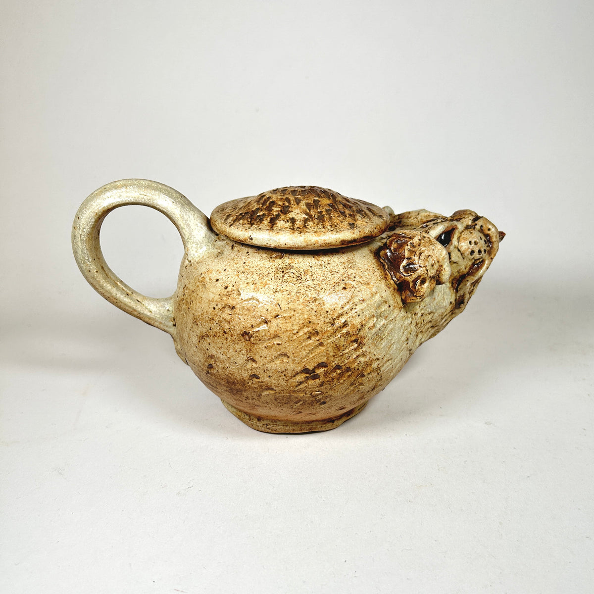 Camp Climax Pottery Hennig Studio Rabbit Hare Ceramic Teapot