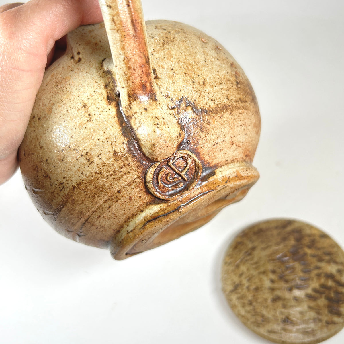 Camp Climax Pottery Hennig Studio Rabbit Hare Ceramic Teapot