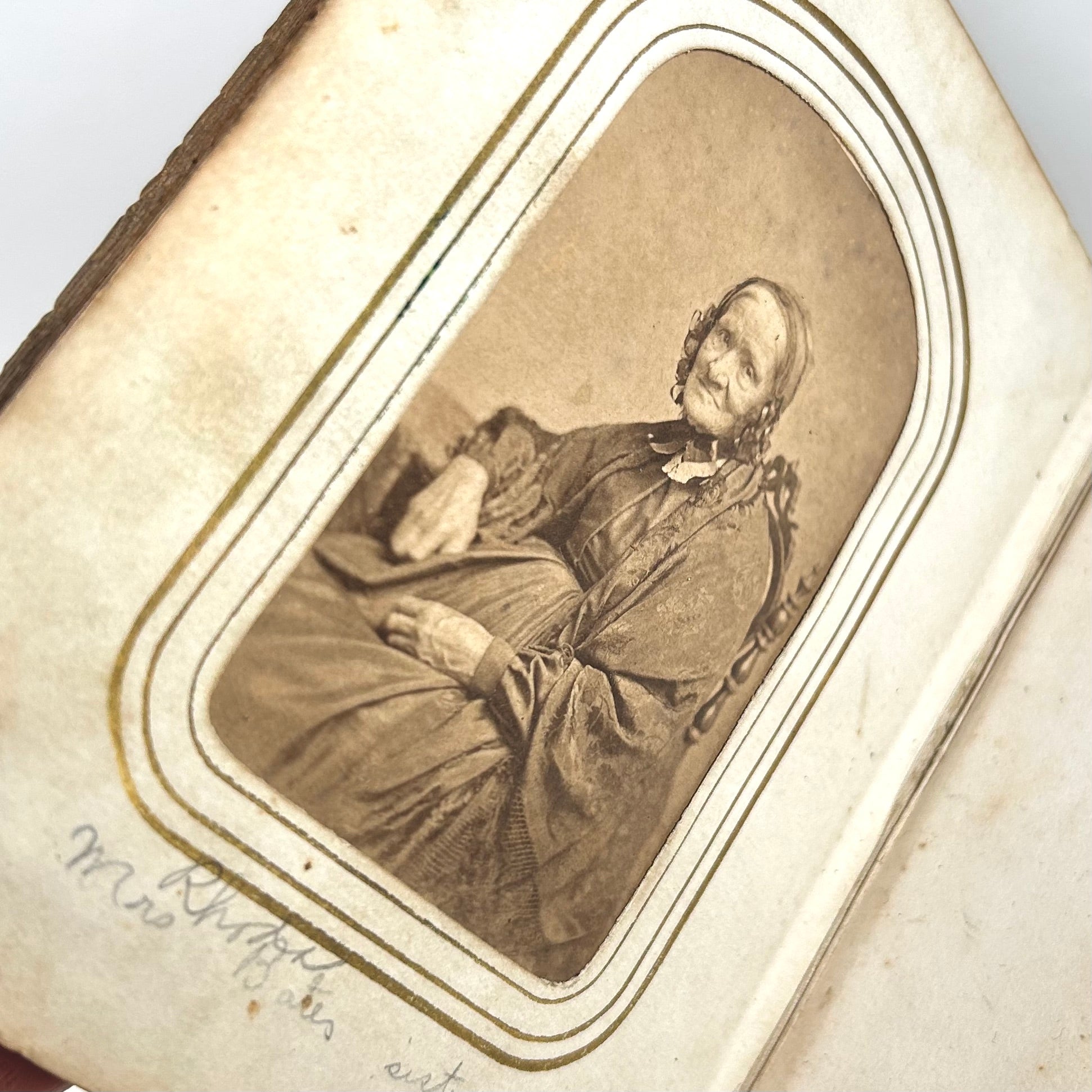 Victorian Photo Album Filled with Tintypes, Photos, and Carte de Visite