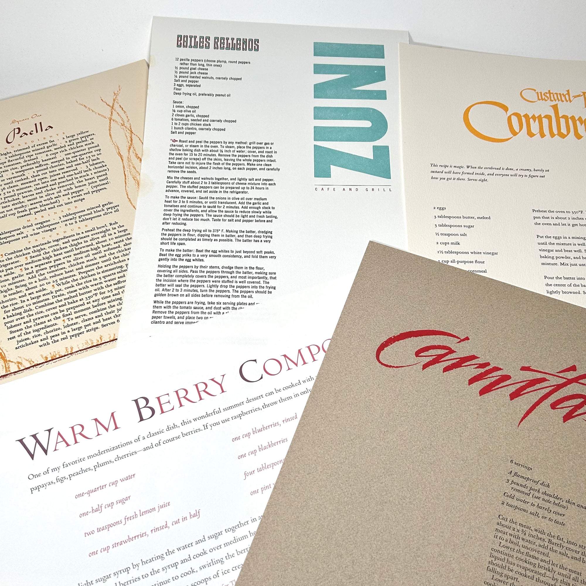 1987 San Francisco Culinary Ephemera - Aid and Comfort Artists Portfolio - Chez Panisse Patricia Curtan MFK Fisher- Free Shipping