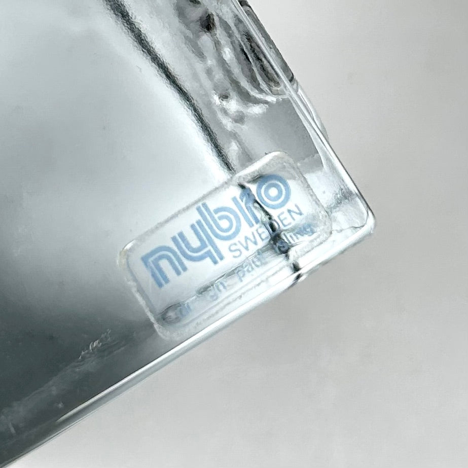 Leo the Lion Clear Glass Paperweight by Nybro Sweden Zodiac Series - Free Shipping