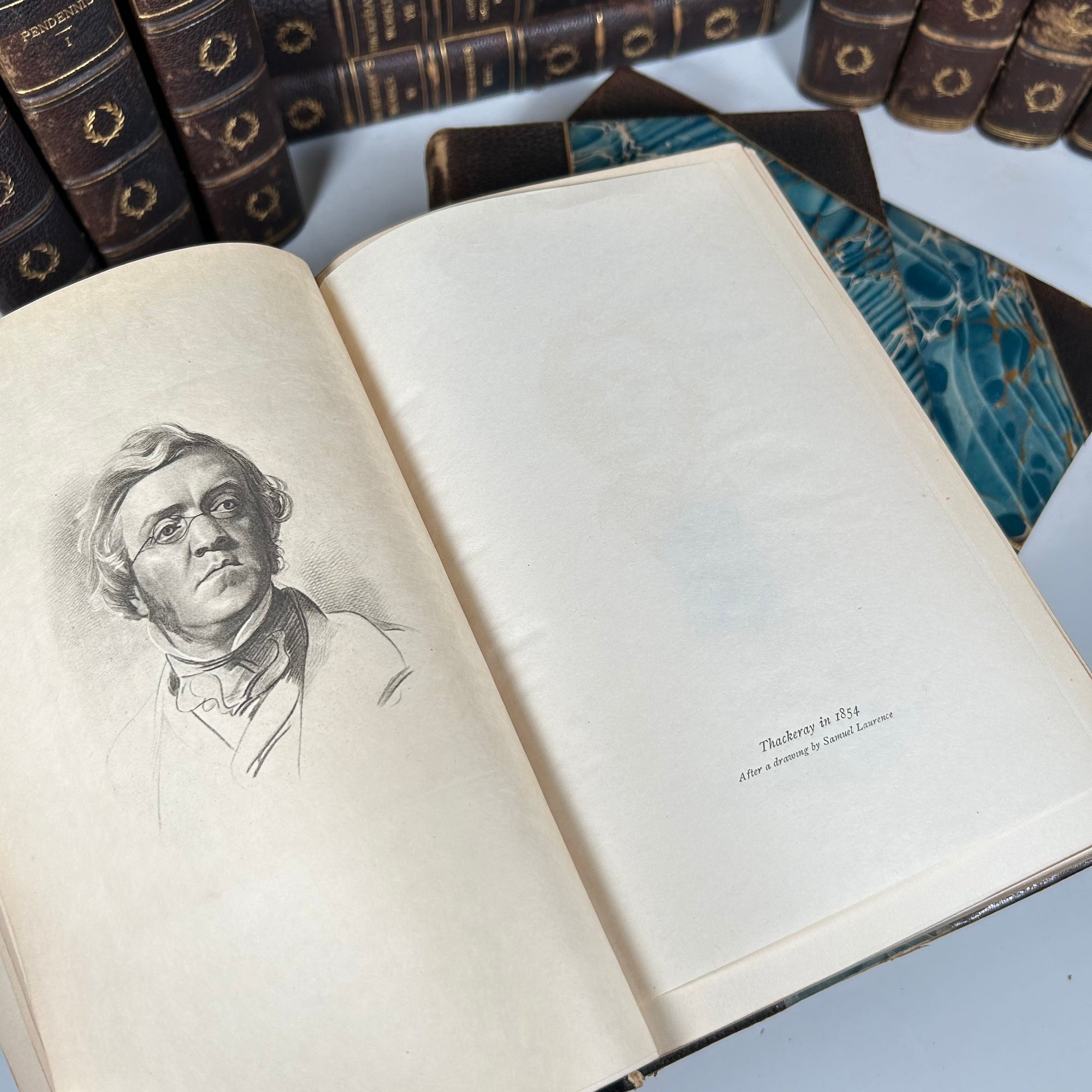 The Complete Works of William Makepeace Thackeray 1889 Riverside Press. Incomplete Set
