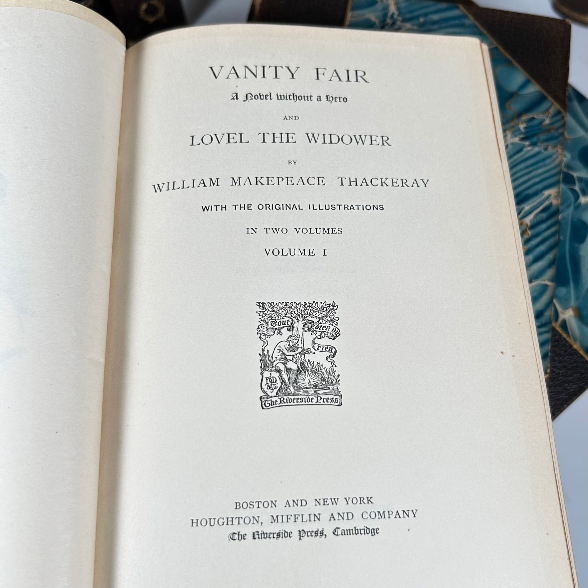 The Complete Works of William Makepeace Thackeray 1889 Riverside Press. Incomplete Set
