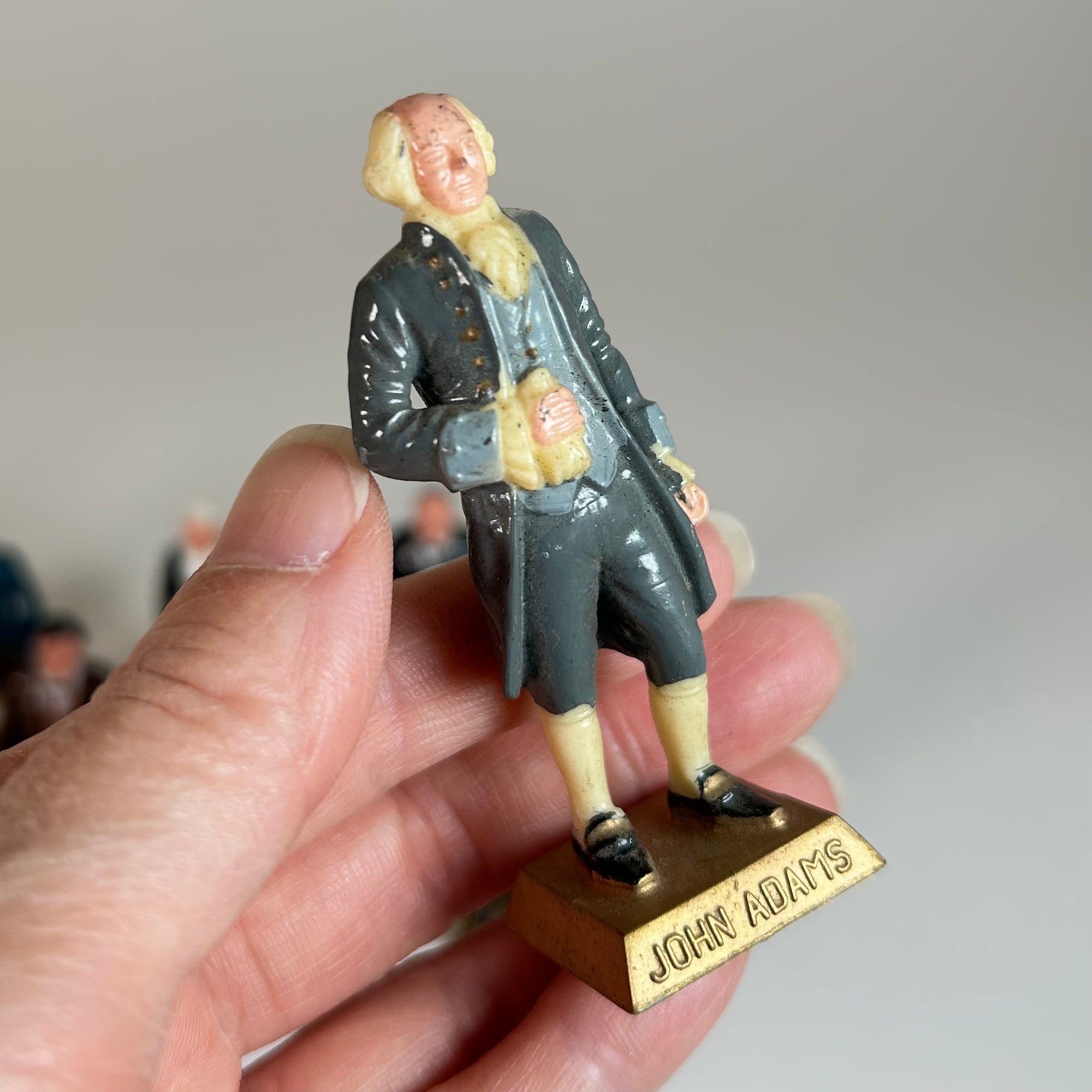 Vintage Marx President Figurines - Hand Painted - 21 Pieces - Free Shipping