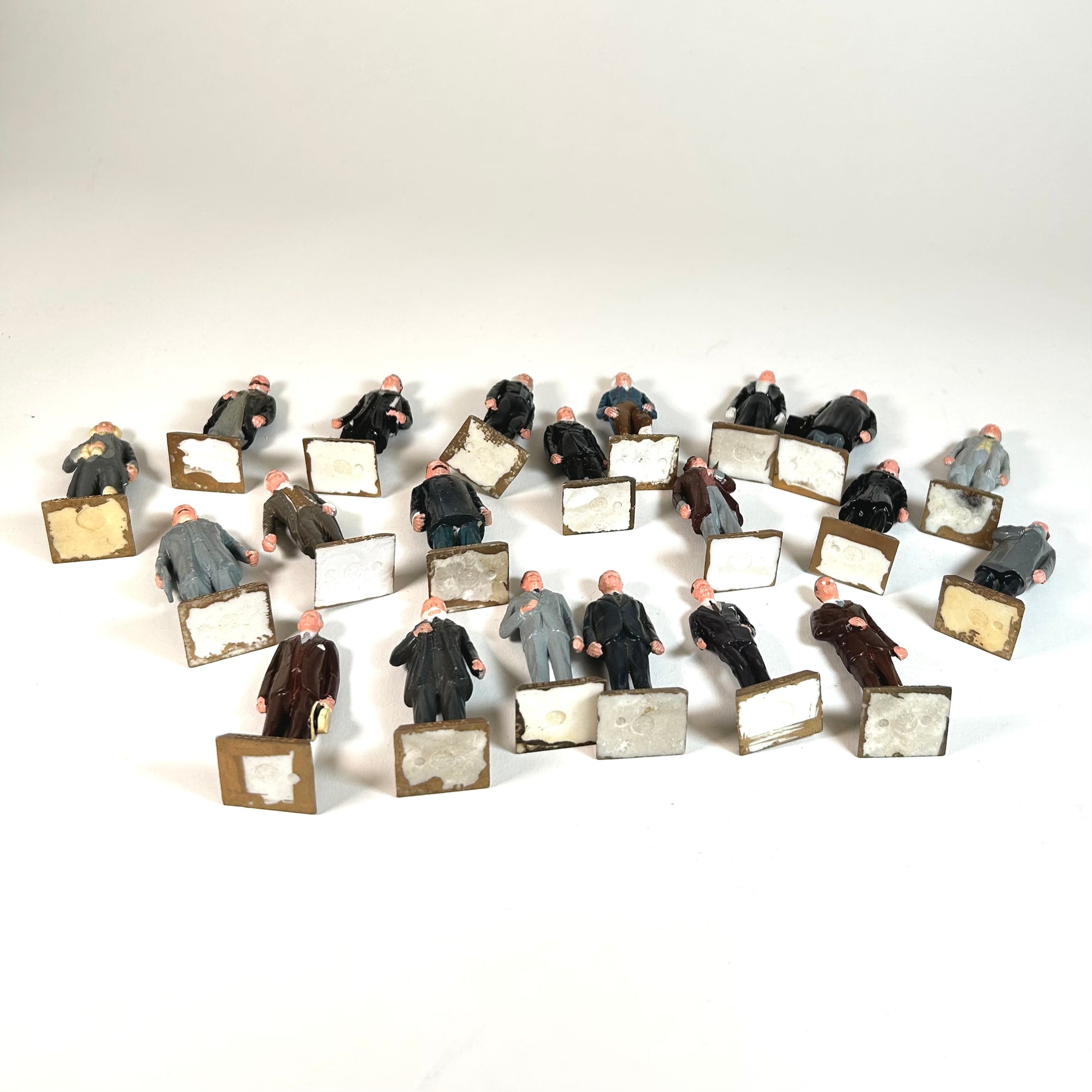 Vintage Marx President Figurines - Hand Painted - 21 Pieces - Free Shipping